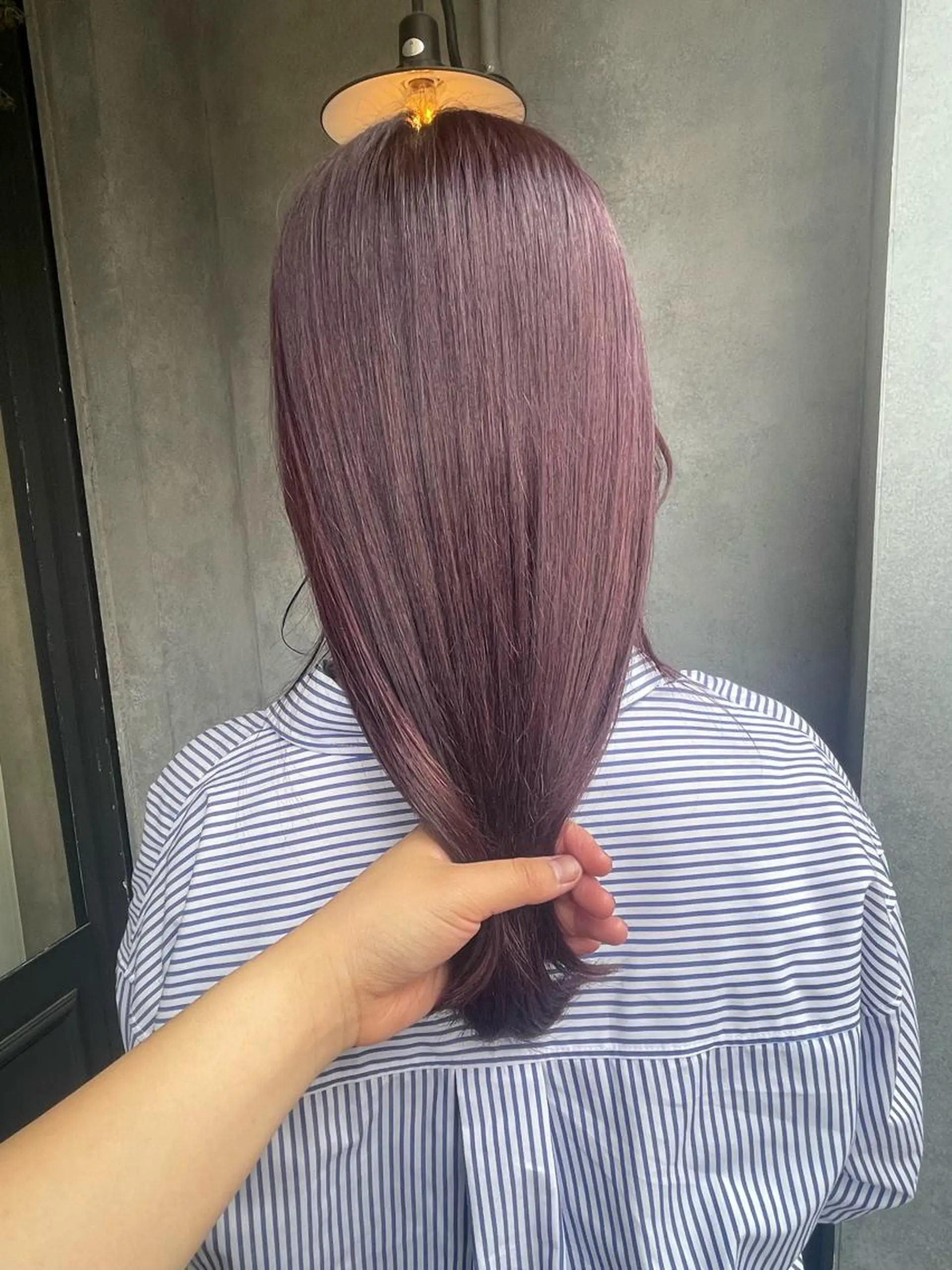 セミロング カラー カット ヘアカラー トリートメント N°　jillva 腰山 菜々美のヘアスタイル