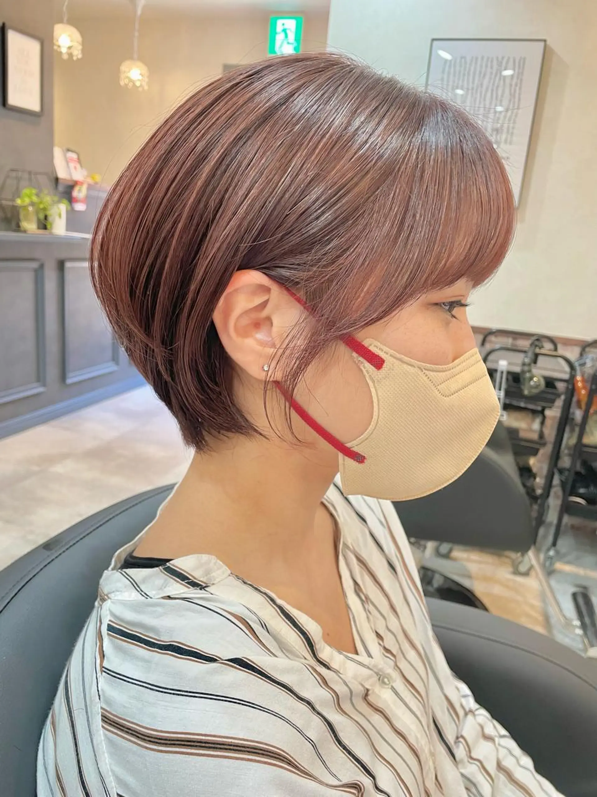 ショート カラー カット ヘアカラー トリートメント ヘアセット limit陽平 ショート/ボブのヘアスタイル