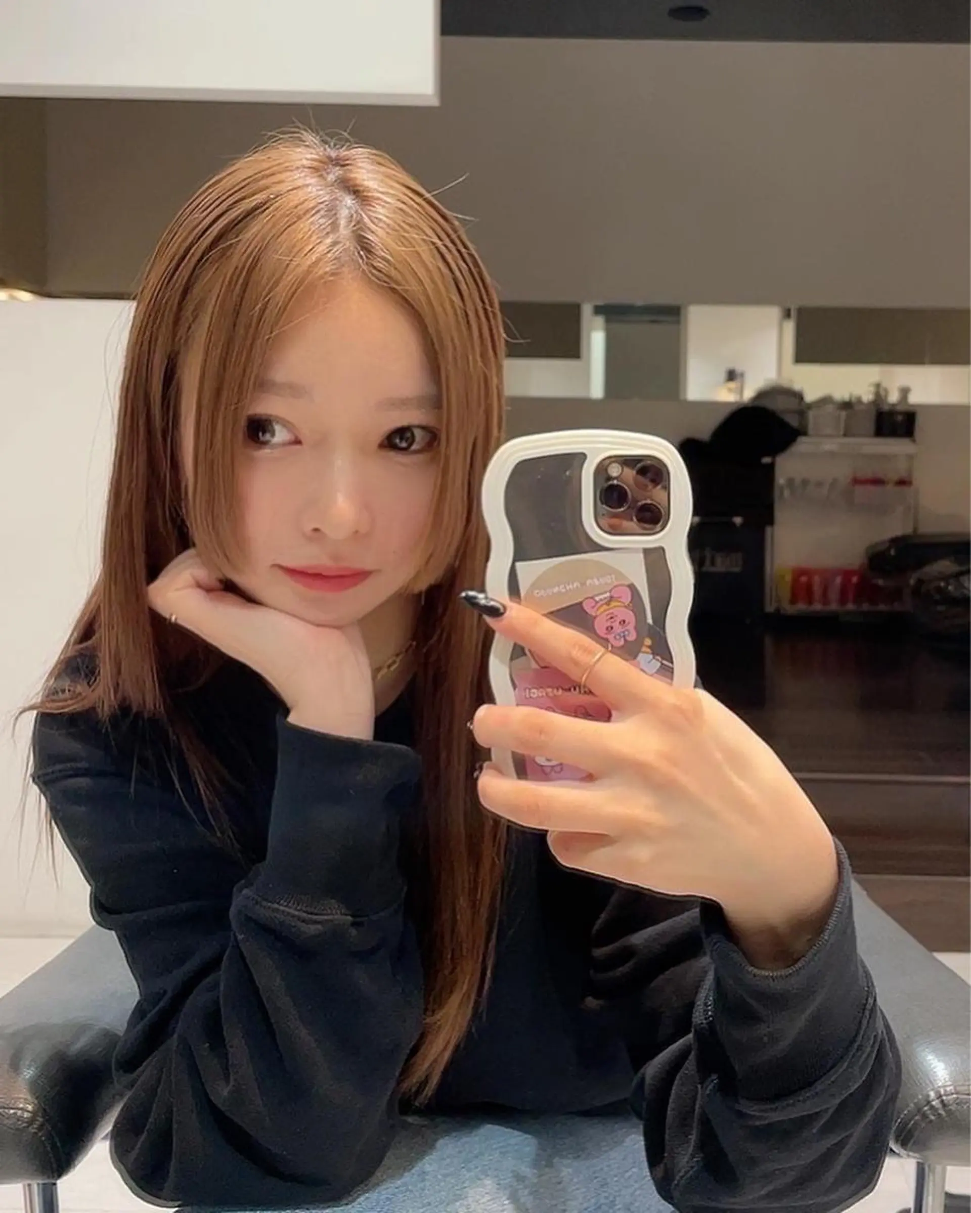 セミロング 姫カット ヘアカラー トリートメント 渡邊 直輝のヘアスタイル