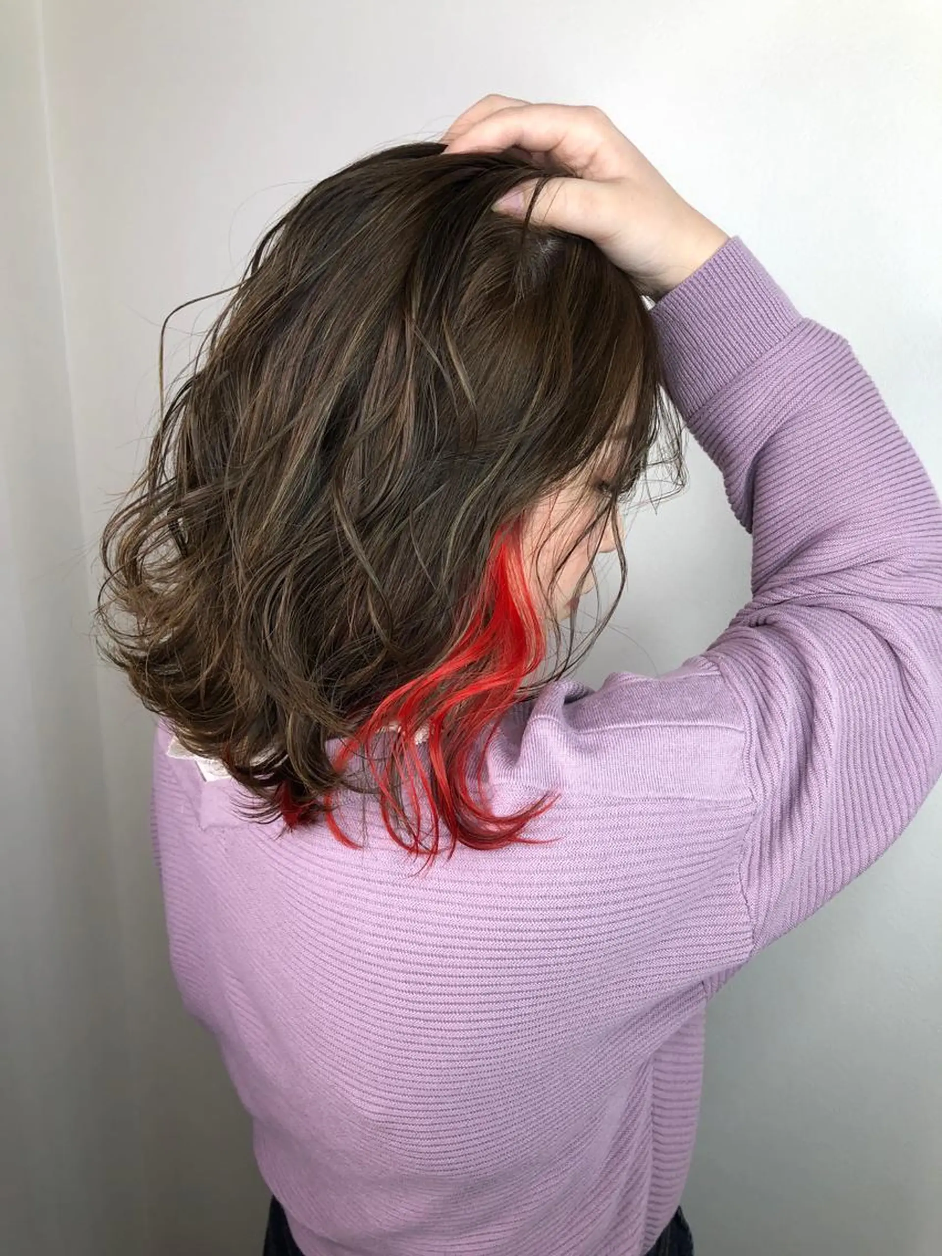 セミロング AKANE 【zina新宿】のヘアスタイル