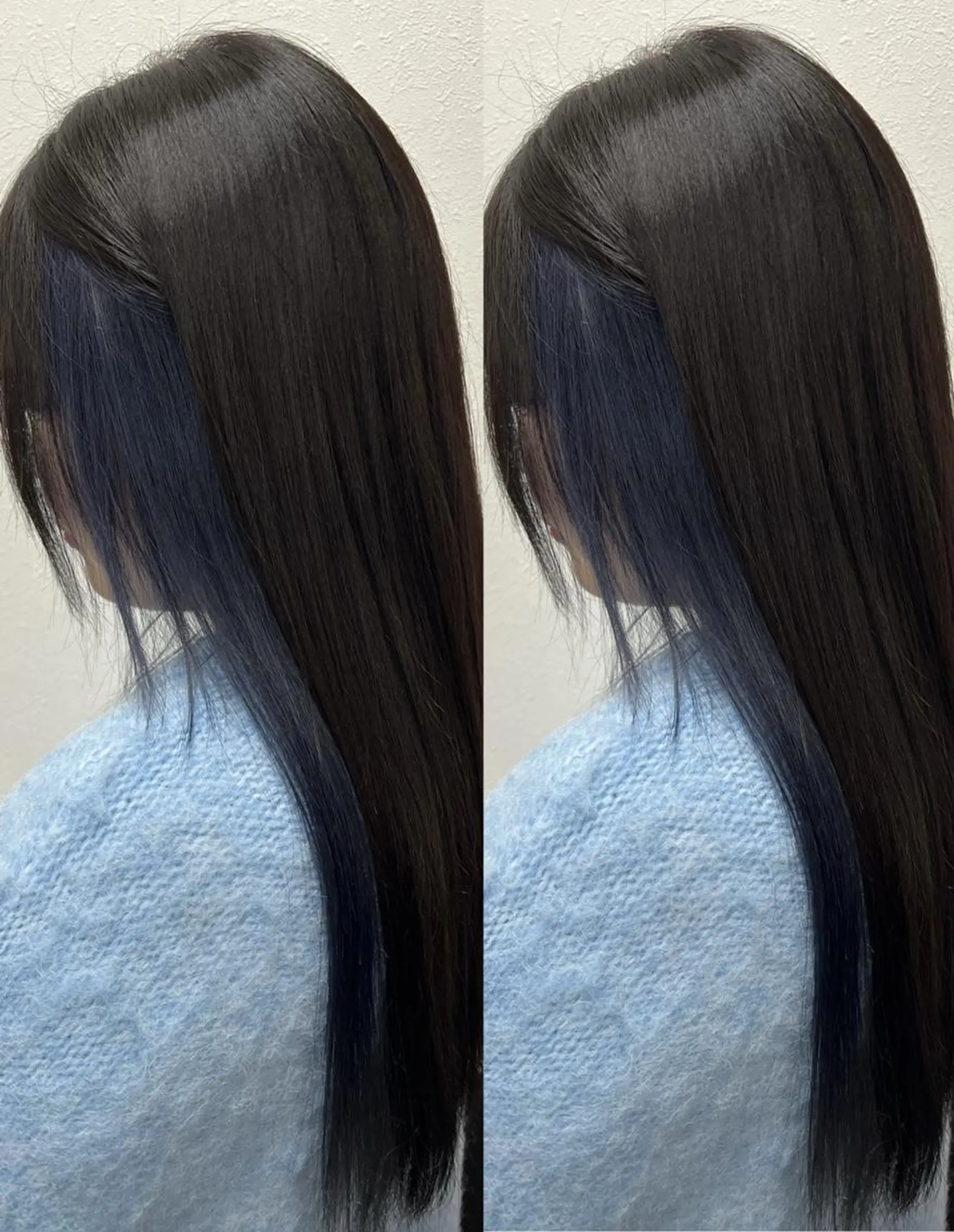 ロング カラー カット ヘアカラー トリートメント TELA HAIRのヘアスタイル