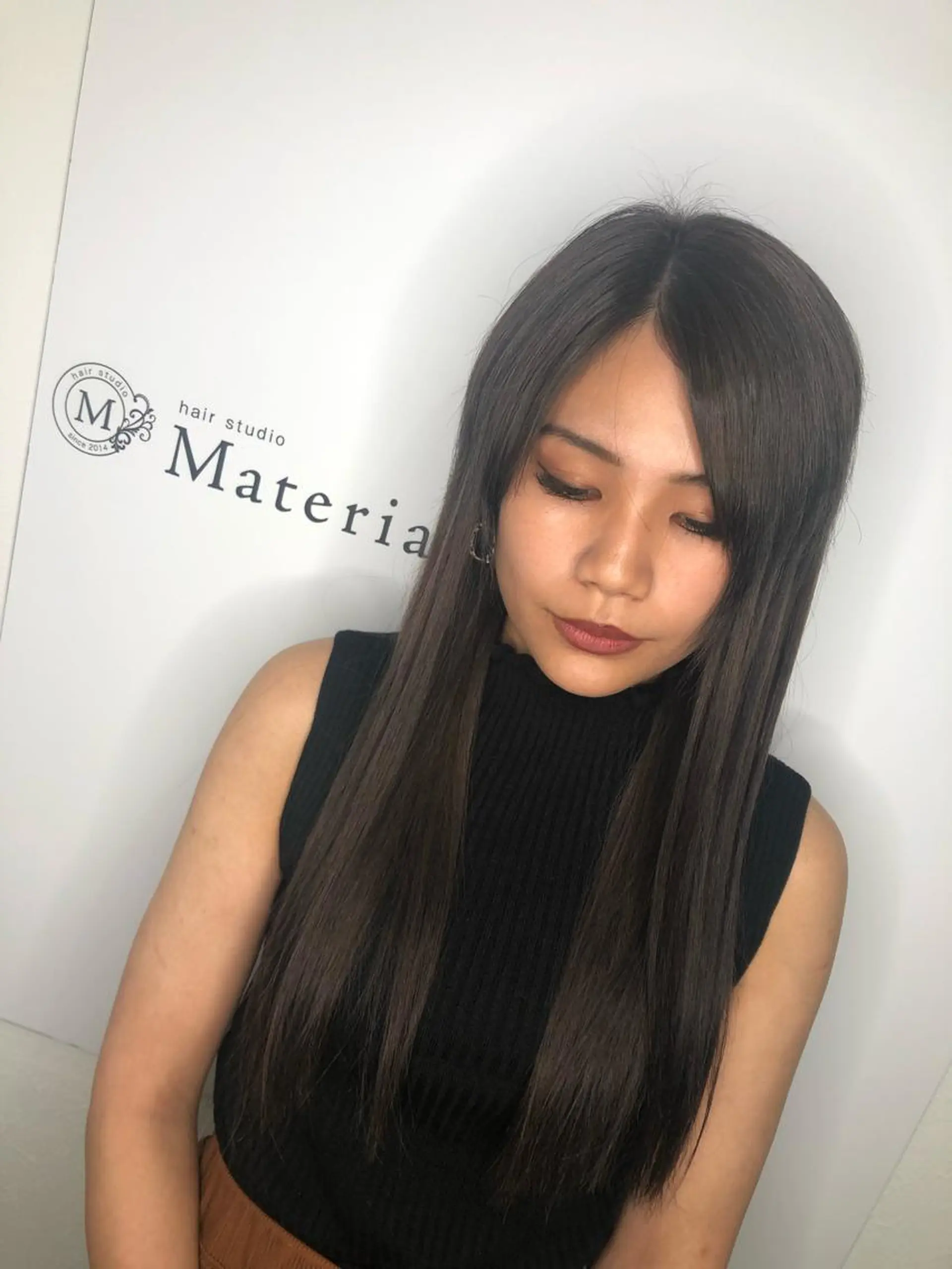 ロング プルエクステ エクステ エクステ Wakita Masakiのヘアスタイル