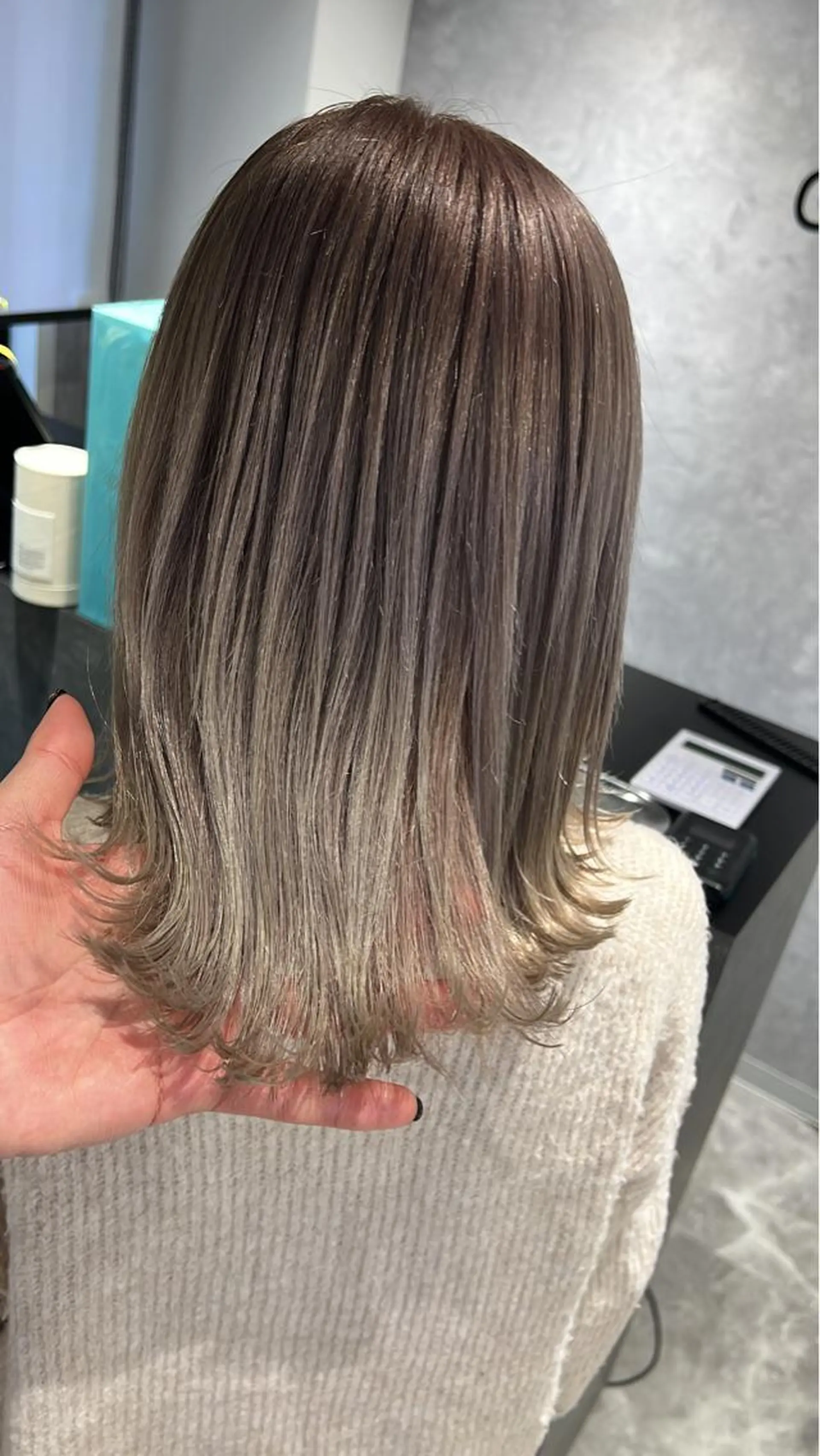 ロング カラー mimiiy梅田 中崎町ハイトーンのヘアスタイル