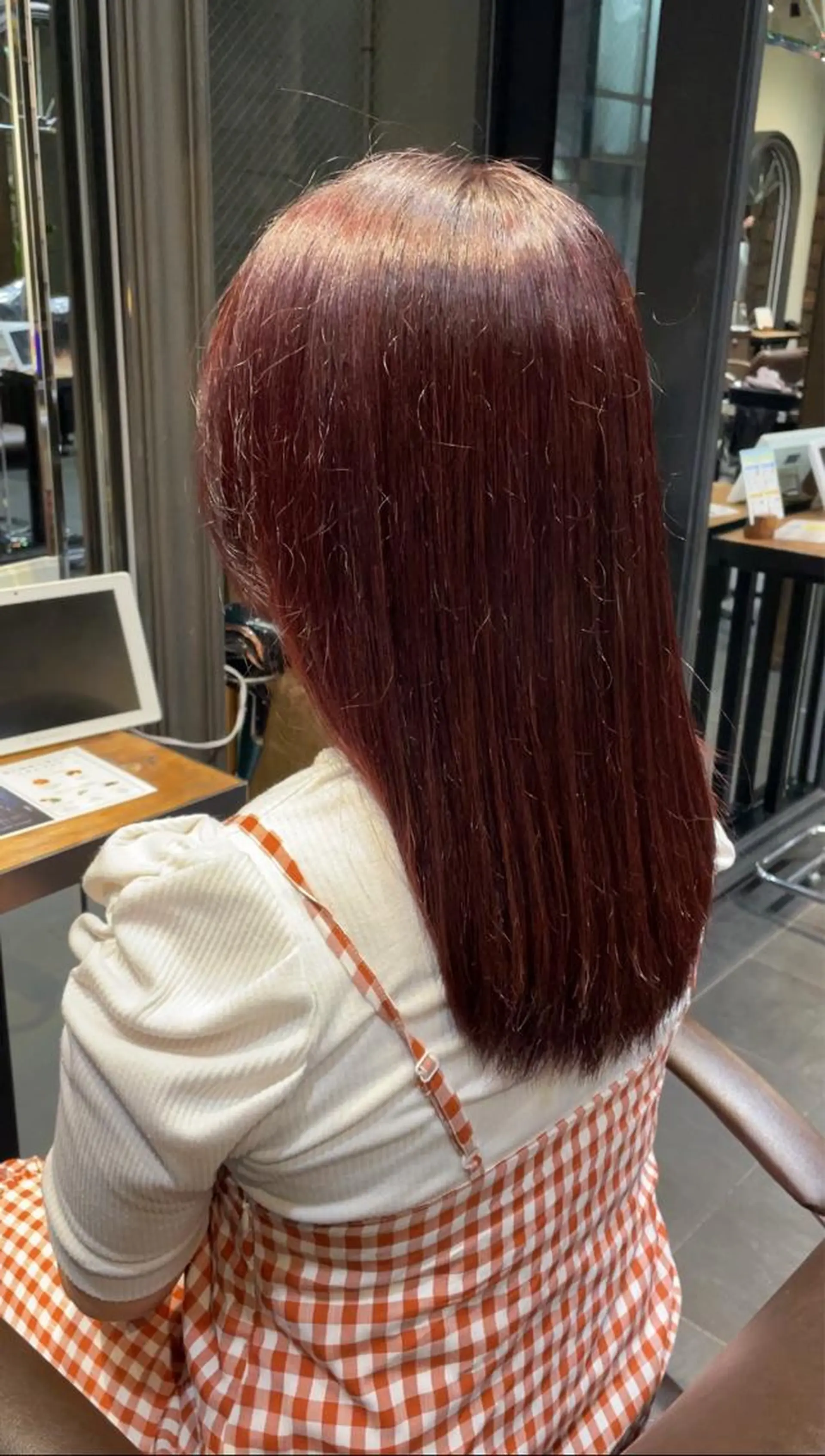 セミロング カラー MINX 長濱 優花 /銀座美容師のヘアスタイル