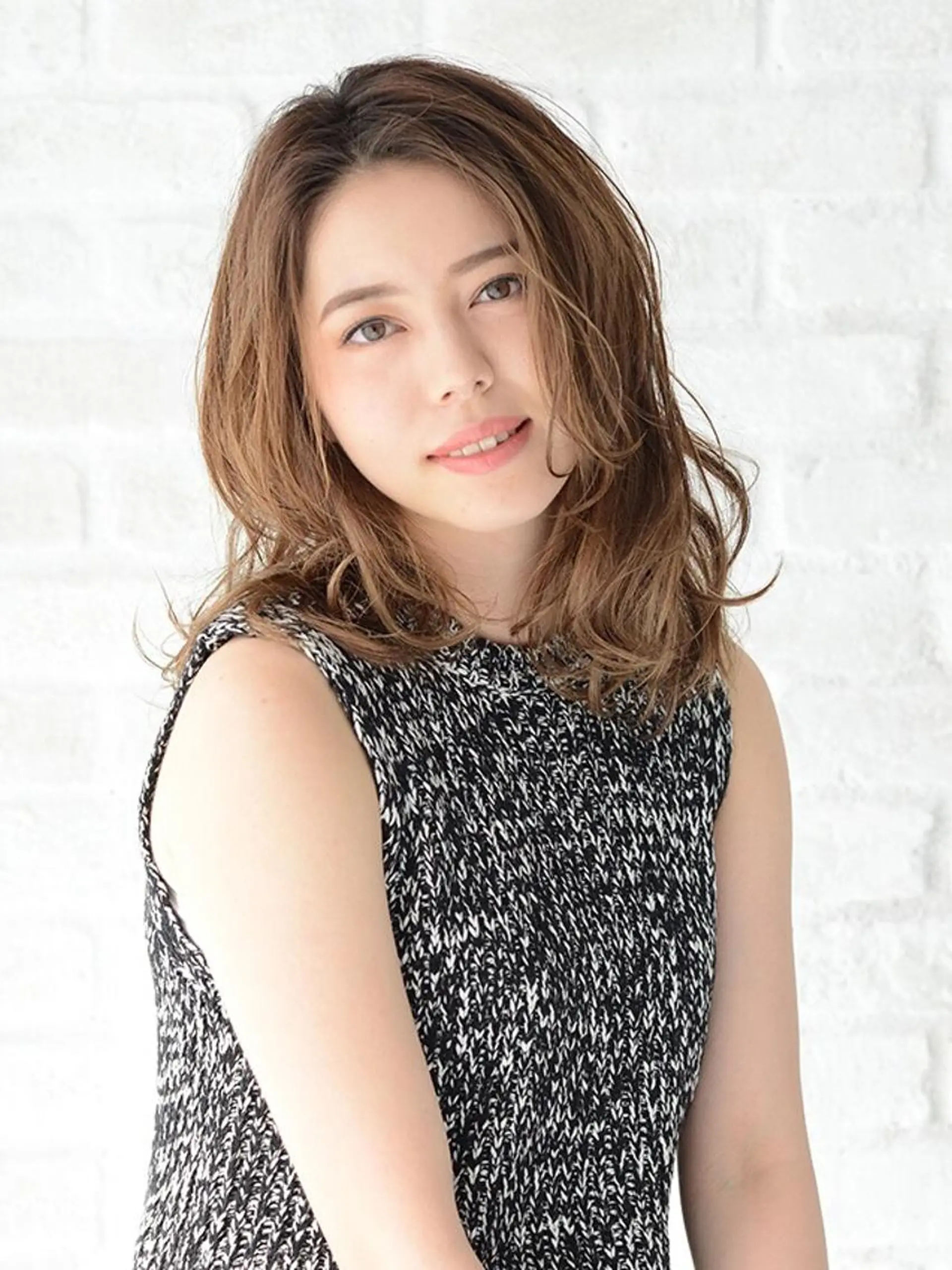 セミロング カラー パーマ ショート/ボブ オオタダイスケのヘアスタイル