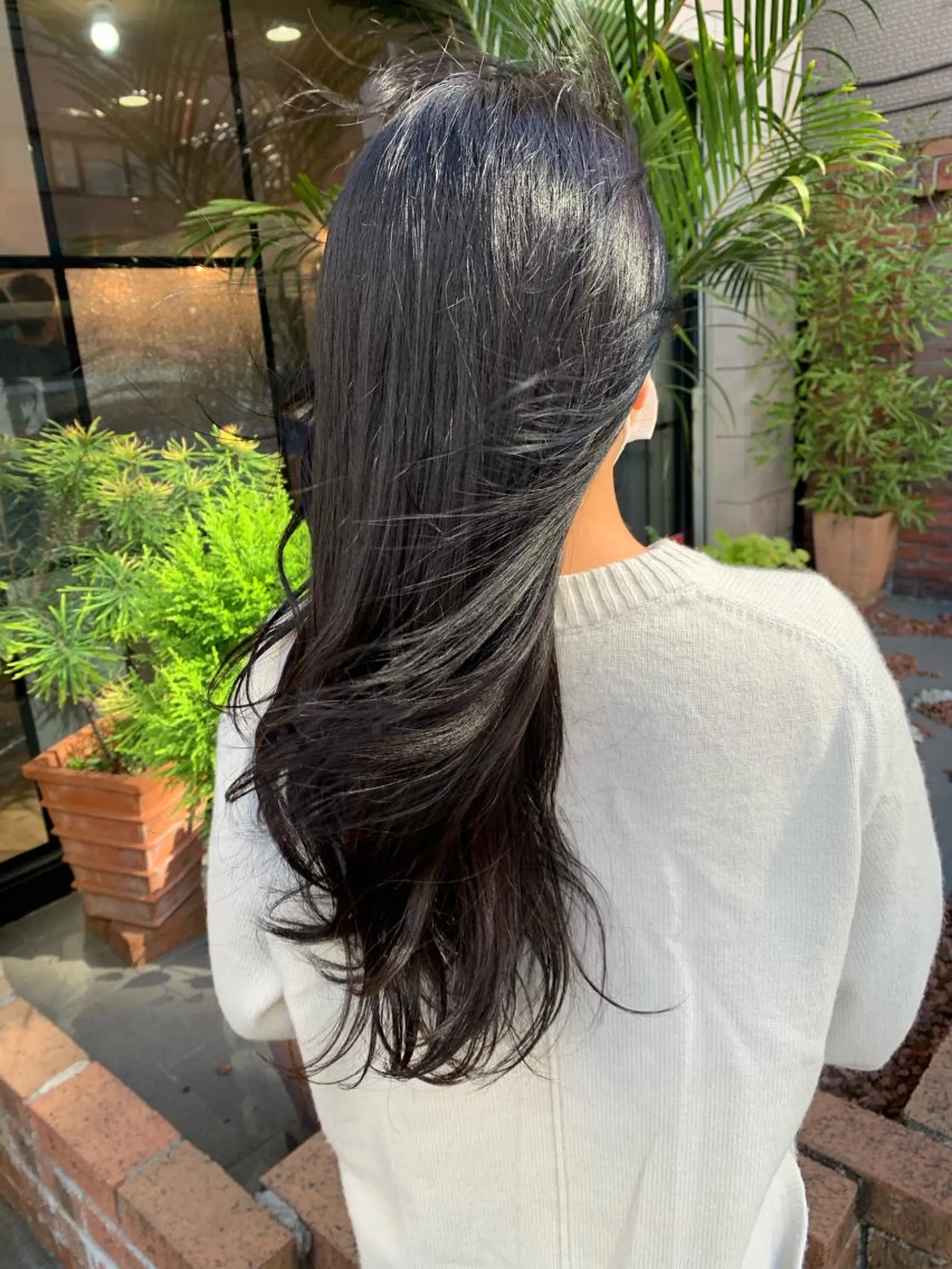 ロング カラー ヘアカラー トリートメント SHIAN 八王子👼鬼塚さやかのヘアスタイル