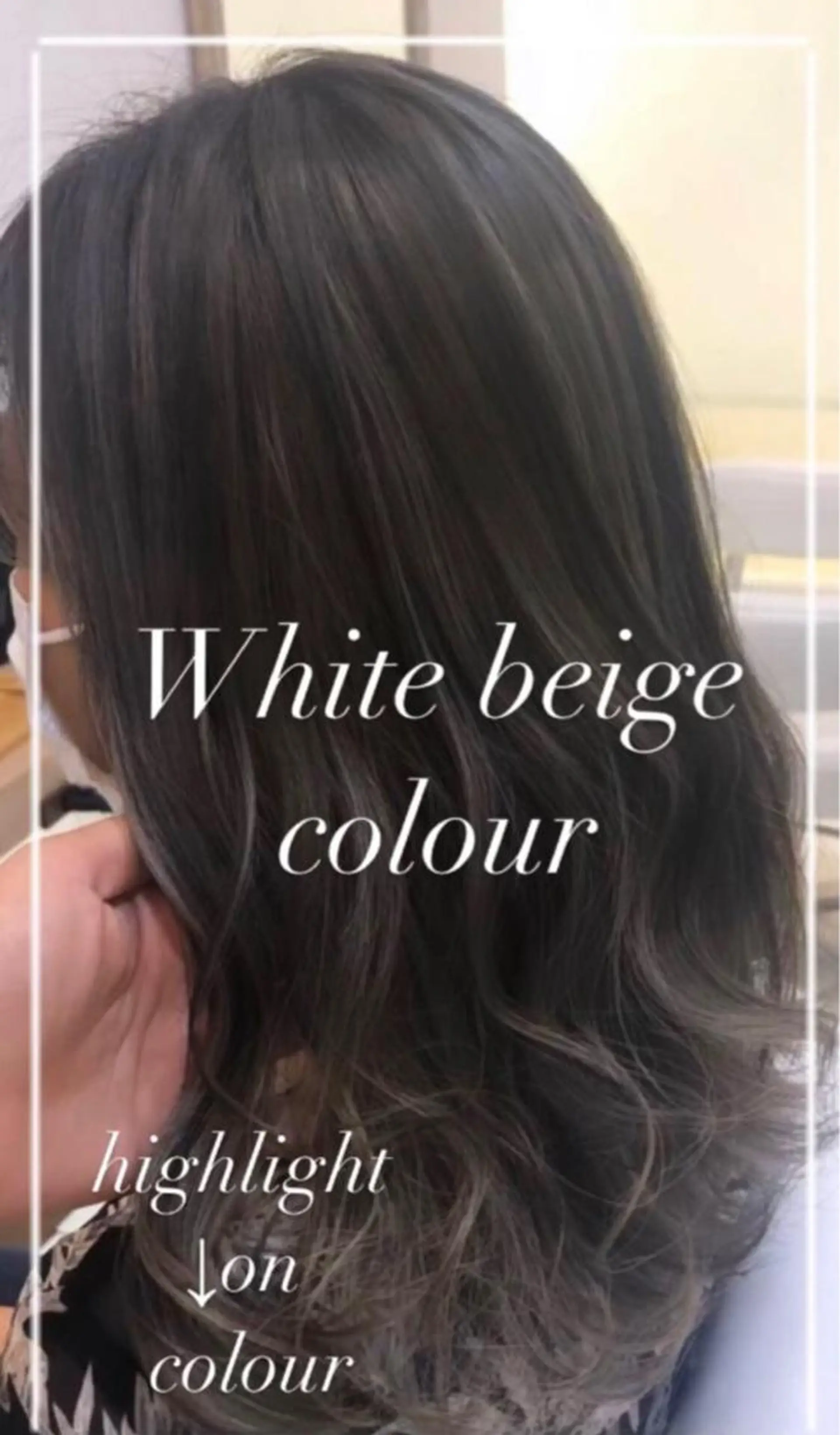 ミディアム カラー ヘアカラー トリートメント 艶質改善/縮毛矯正 ササキナツミのヘアスタイル