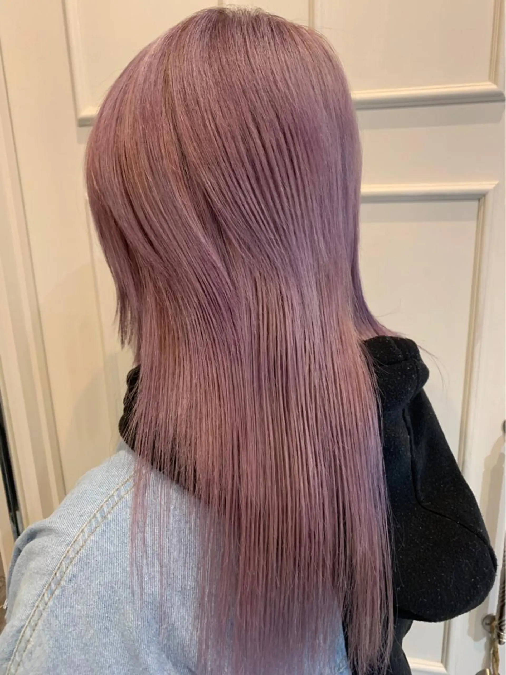 セミロング カラー ラベンダーカラー ラベンダーピンク ピンクカラー 🫟Blanco🫟 Color&Careのヘアスタイル