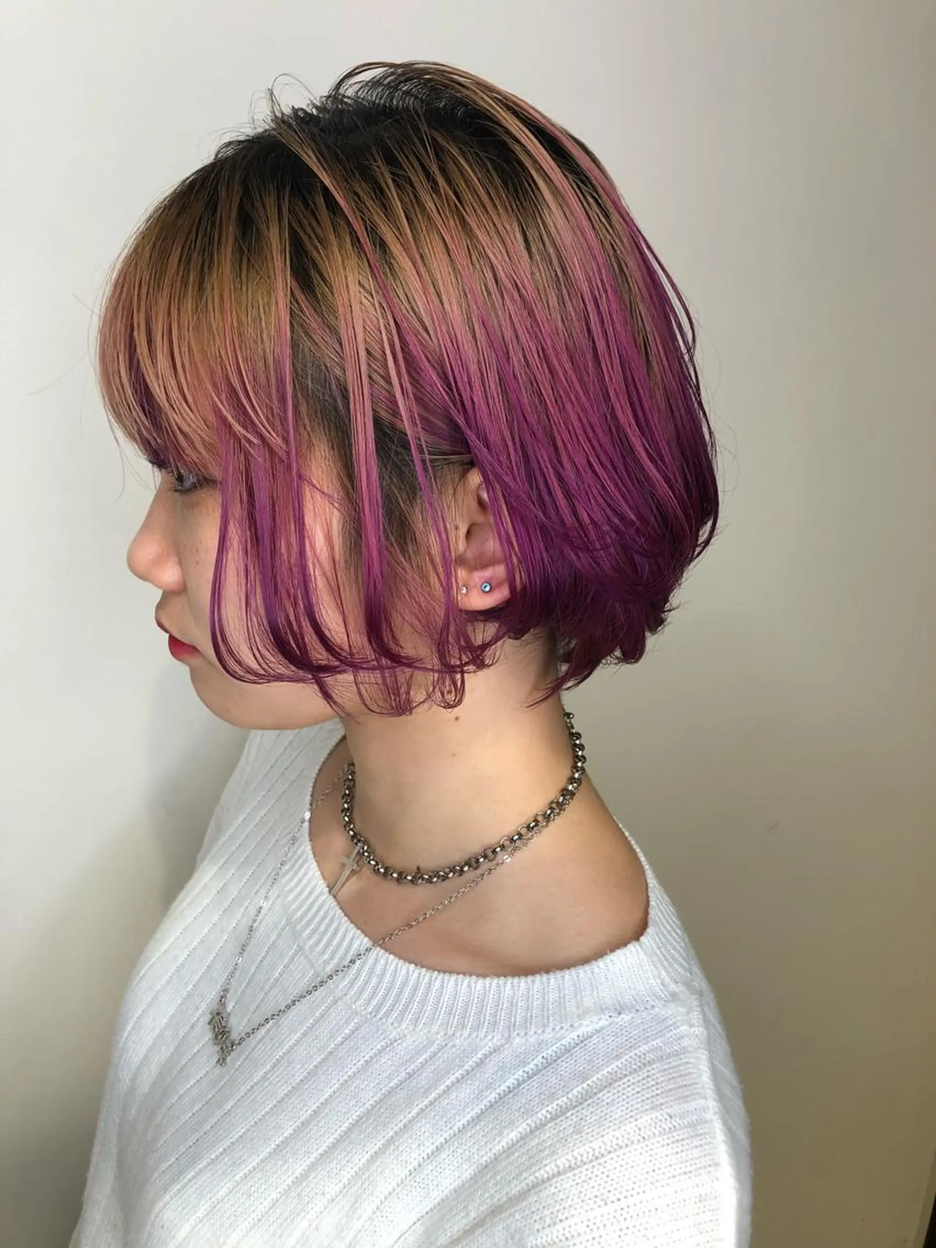 ショート カラー メンズヘア特化 崎田 成人のヘアスタイル