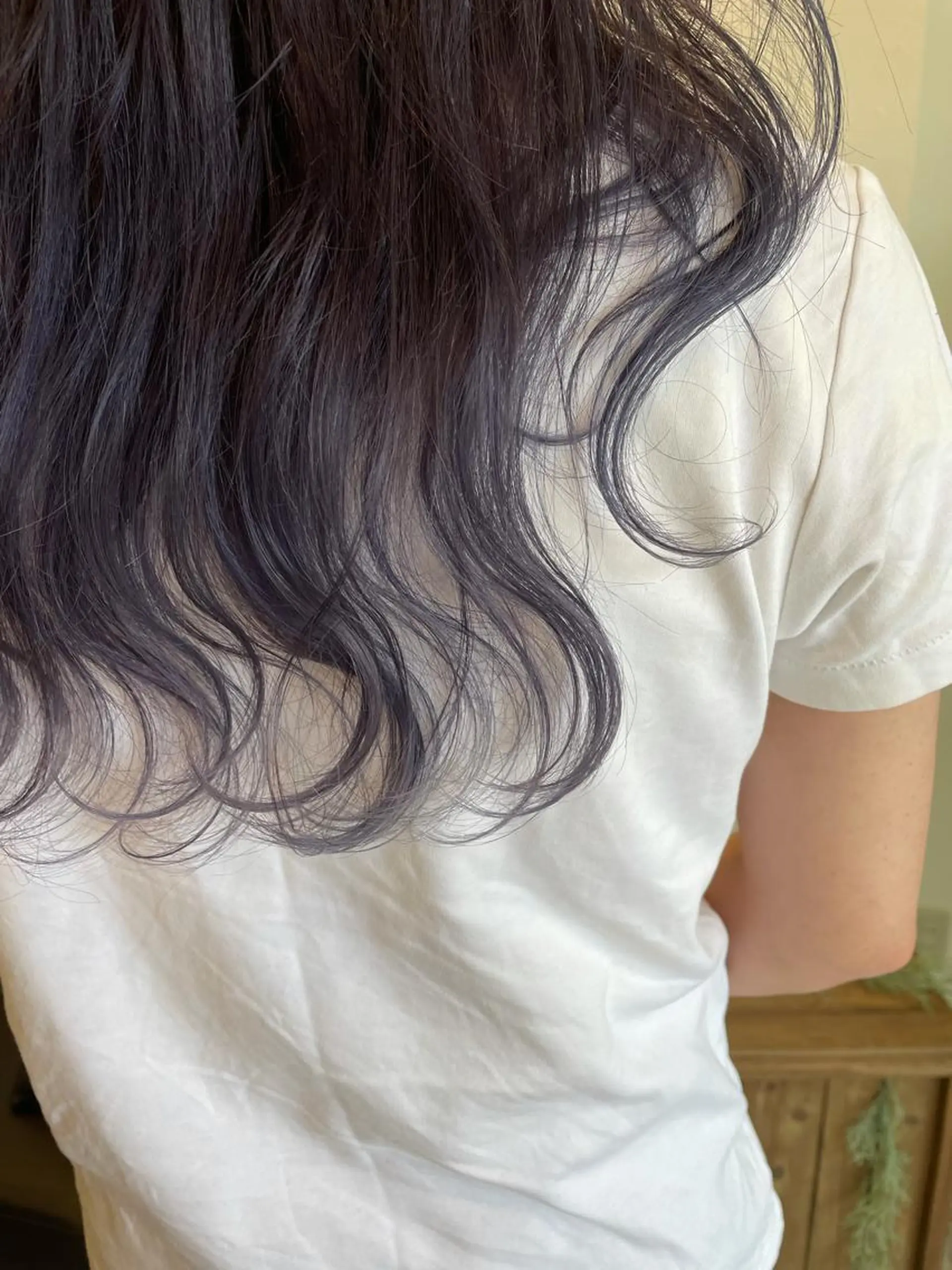 ロング カラー ブリーチ グレージュ ラベンダーカラー ラベンダーグレージュ ラベンダーグレー ヘアカラー m ā l o.🌷 サカモトマイコのヘアスタイル