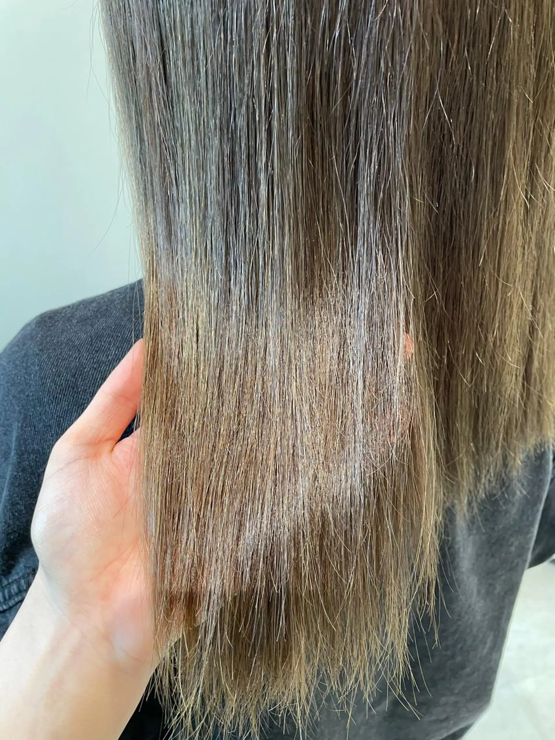 セミロング カラー ベージュカラー オリーブベージュ ボブ/インナーカラー /眉毛/Miyuのヘアスタイル