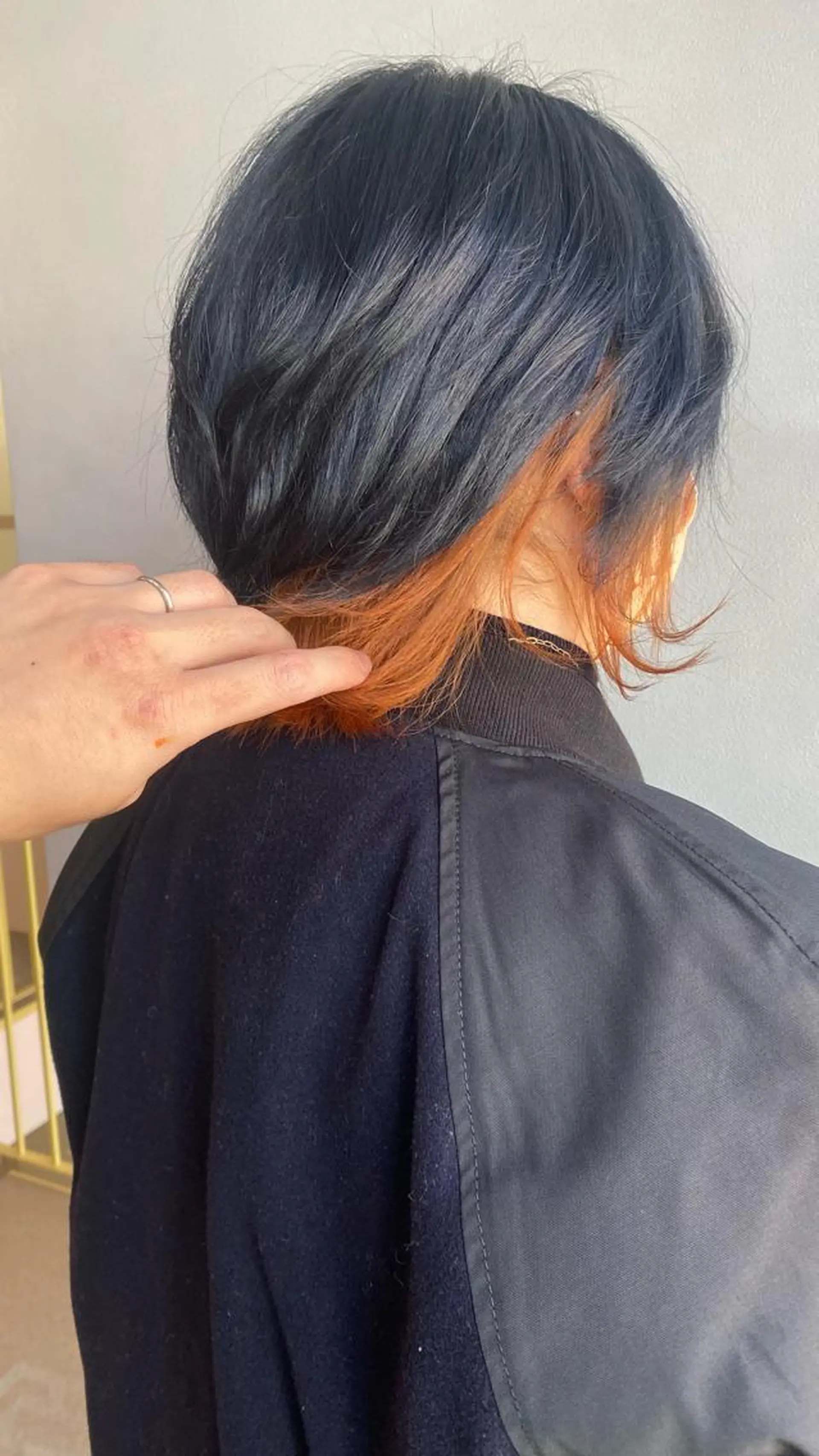 ミディアム カラー ヘアカラー 🪐SOURCE 塚口　シマブクロ🪐のヘアスタイル