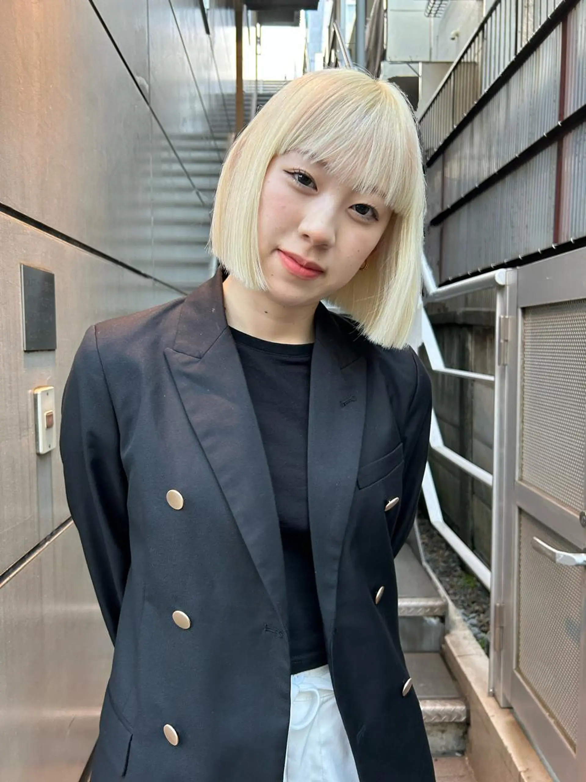 ミディアム カラー メンズ 抜きっぱなしブロンド ブロンド カット ヘアカラー トリートメント 🧸艶々韓国ヘア 🧁mizunaのヘアスタイル