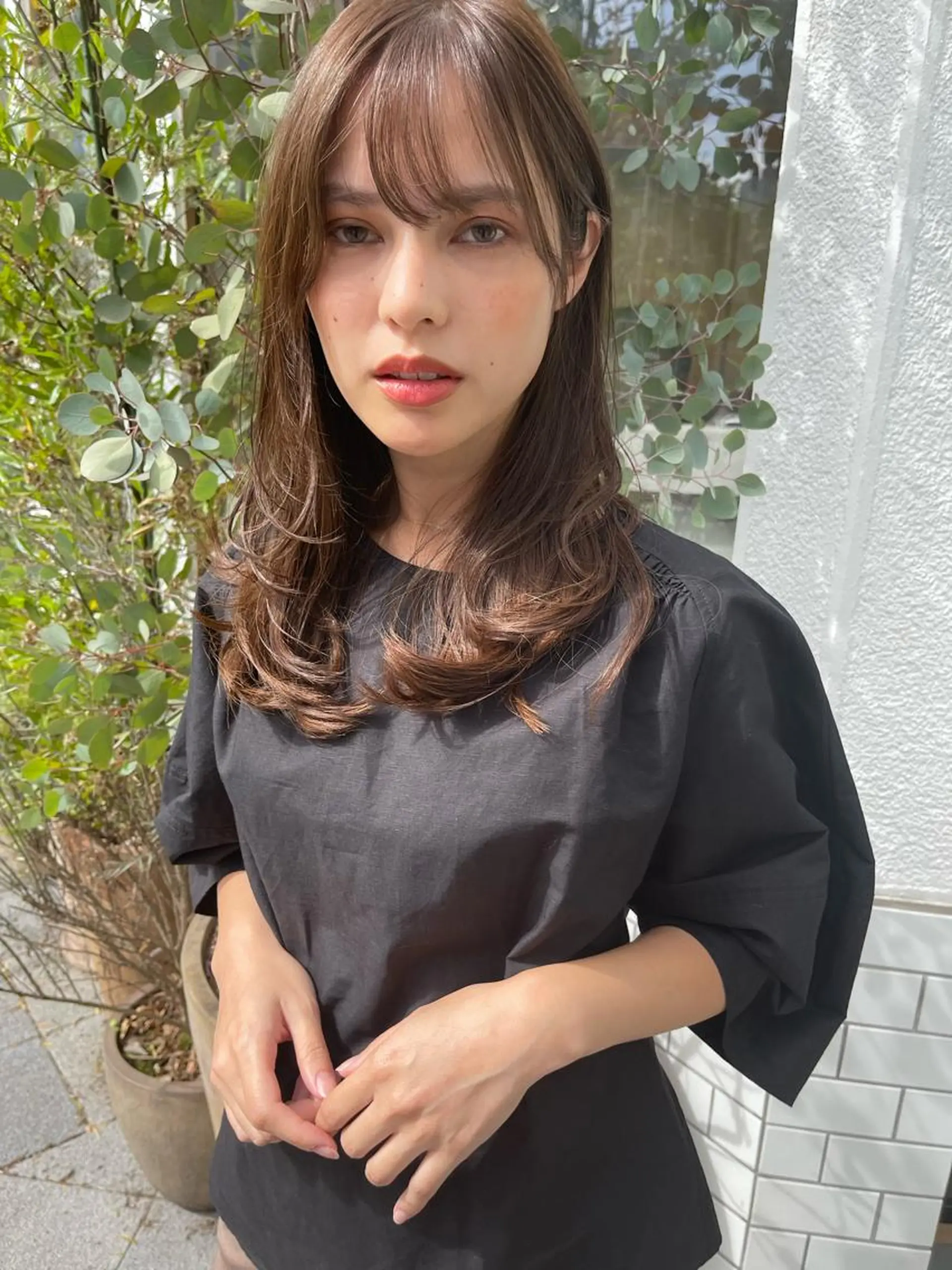 ロング Maison所属・KAORI カオリのヘアスタイル