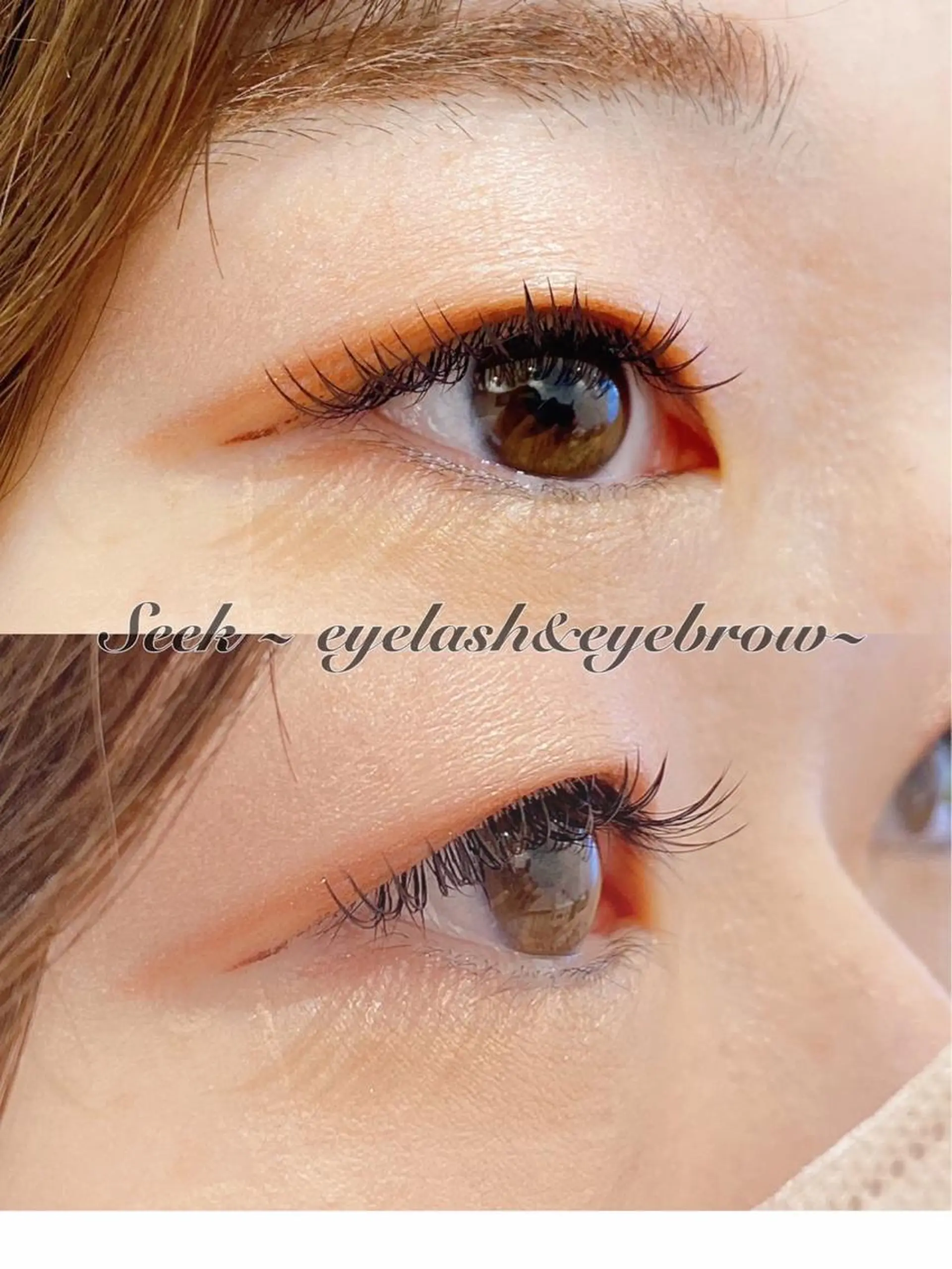 マツエク・マツパ Cカール キュート フラットラッシュ Seek lash&browのエステ・リラクイメージ