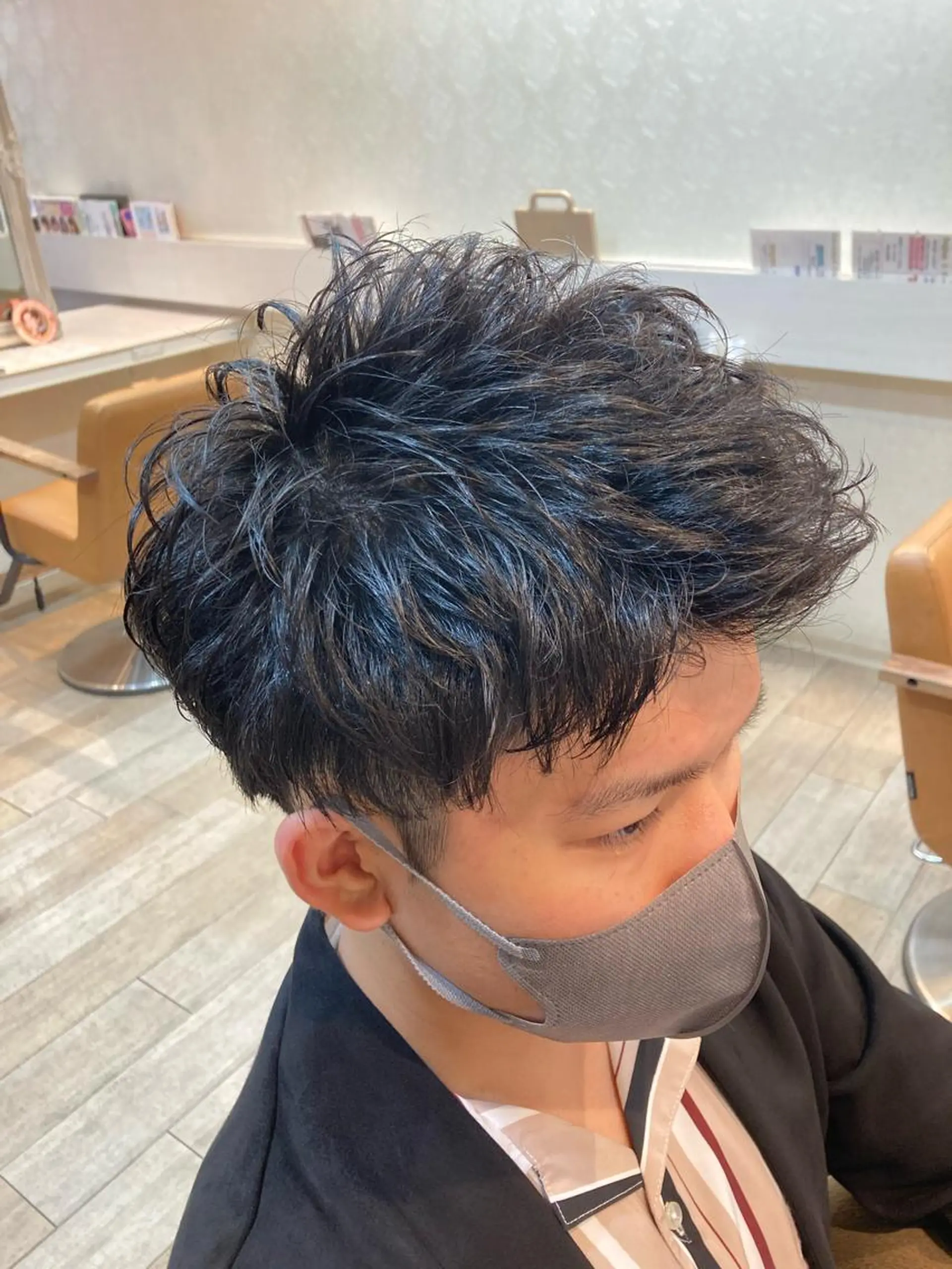 ショート パーマ 似合わせカット waRin所属・waRin syamp&headのヘアスタイル