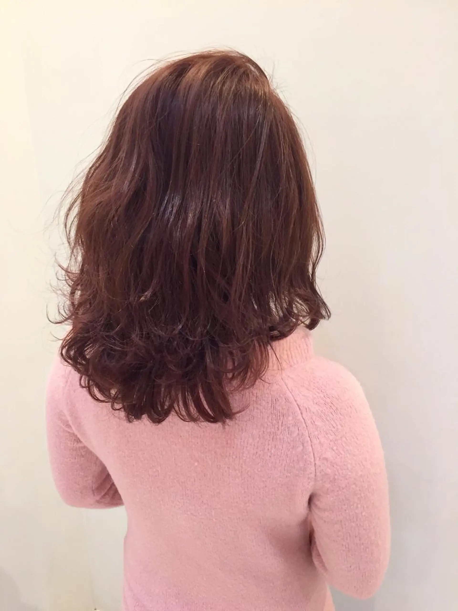 ミディアム カラー シールエクステ⭐️ オオミタクヤのヘアスタイル