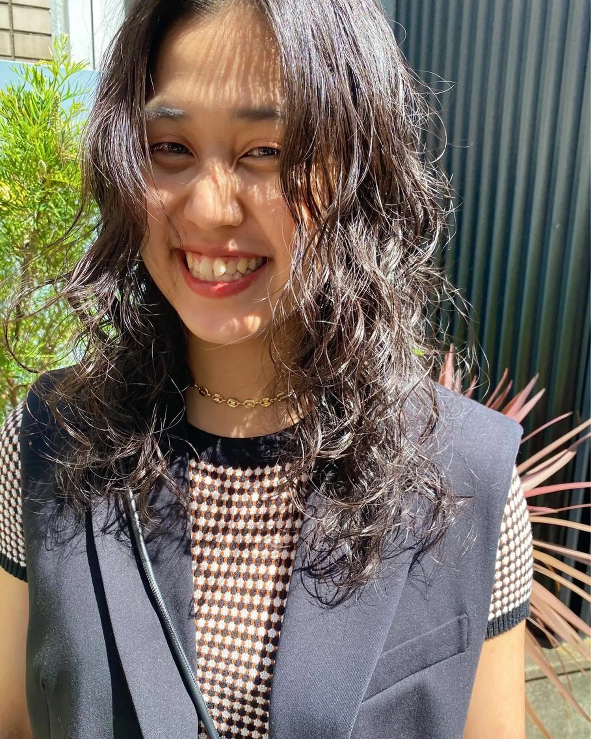 セミロング パーマ セミロングパーマ レイヤー/パーマ /ウルフ/nabeのヘアスタイル