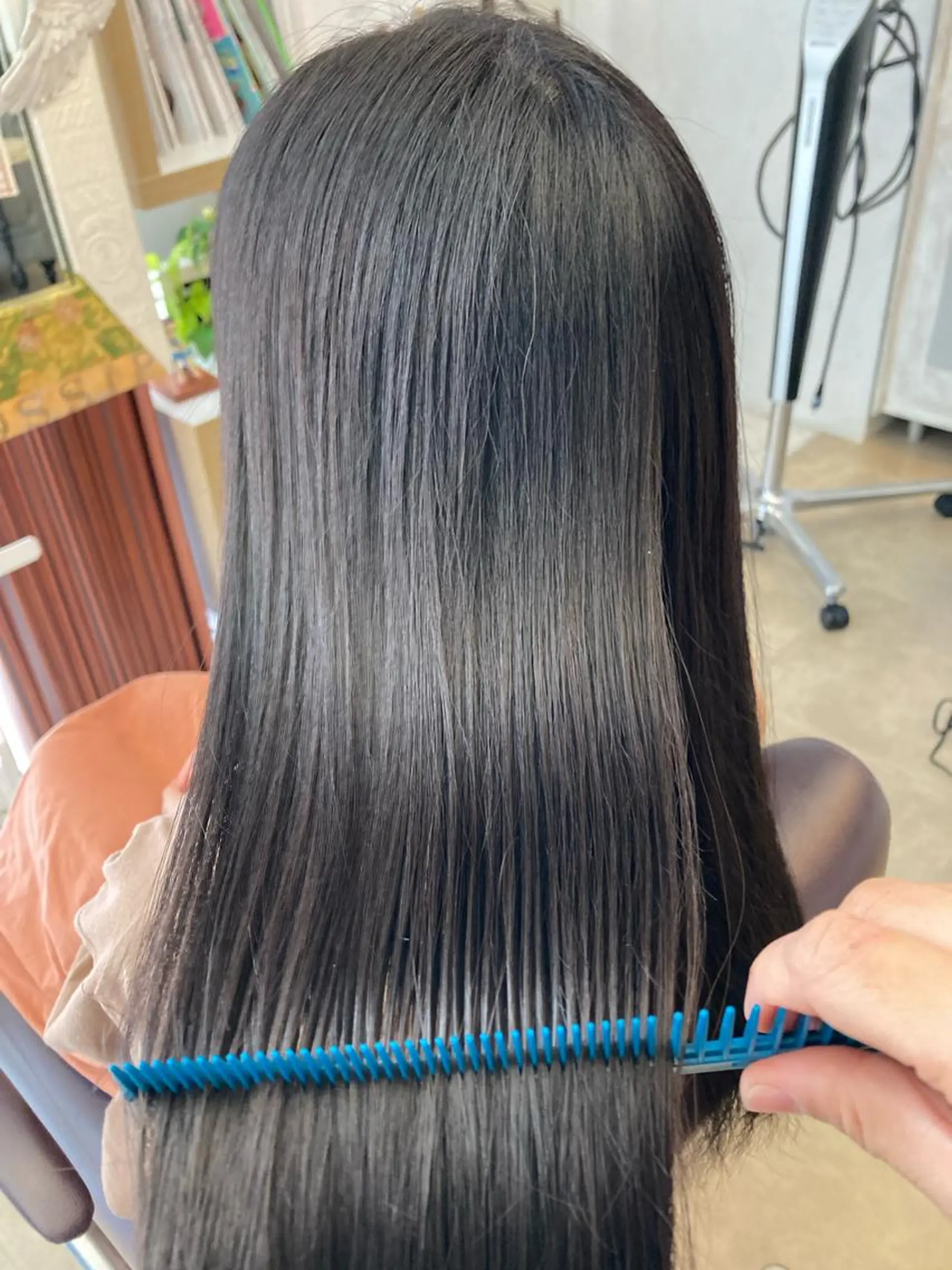 ロング 縮毛矯正 GOSSIP所属・GOSSIP信国 瑞絵のヘアスタイル