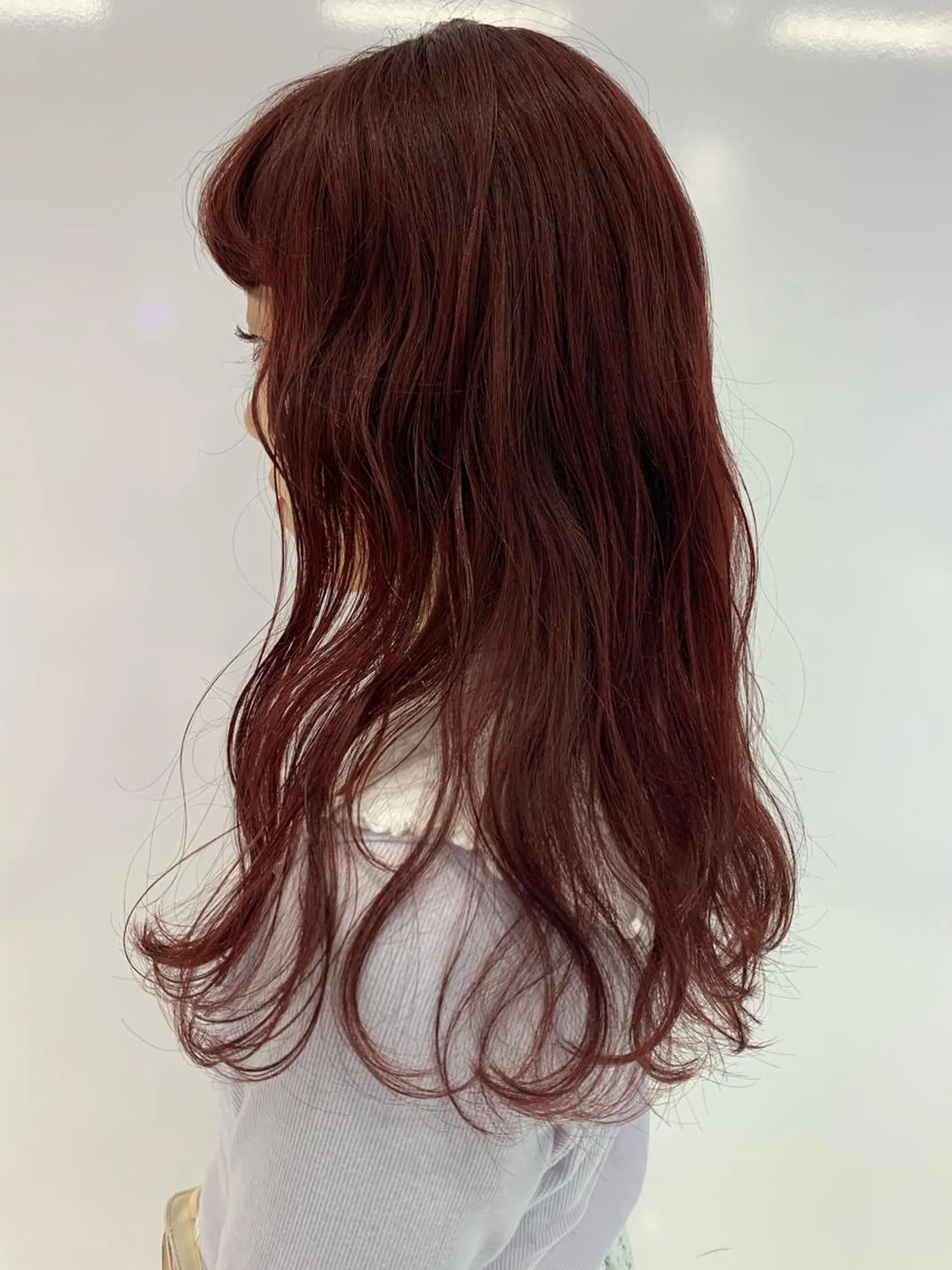 ロング カラー ハッシュカット/ハイ トーン/MANAMIのヘアスタイル