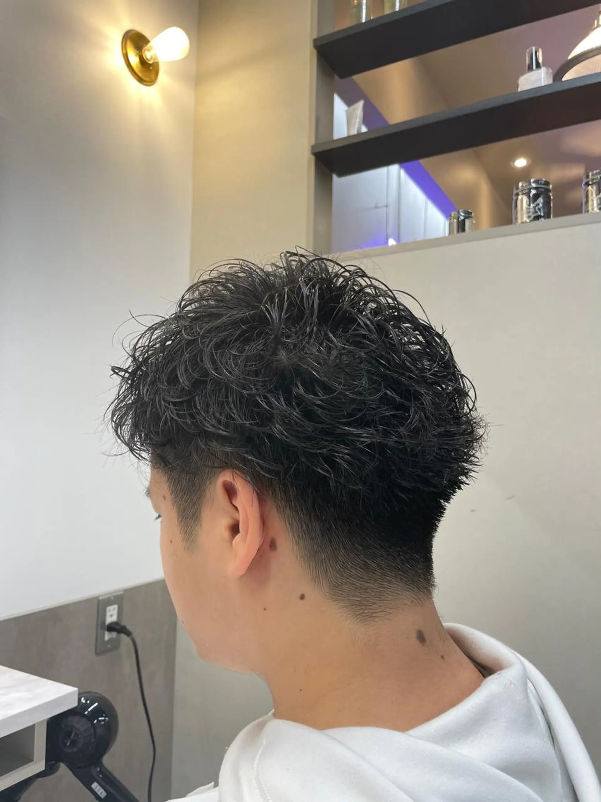 パーマ メンズ カット パーマ 福永速人 /メンズパーマのヘアスタイル