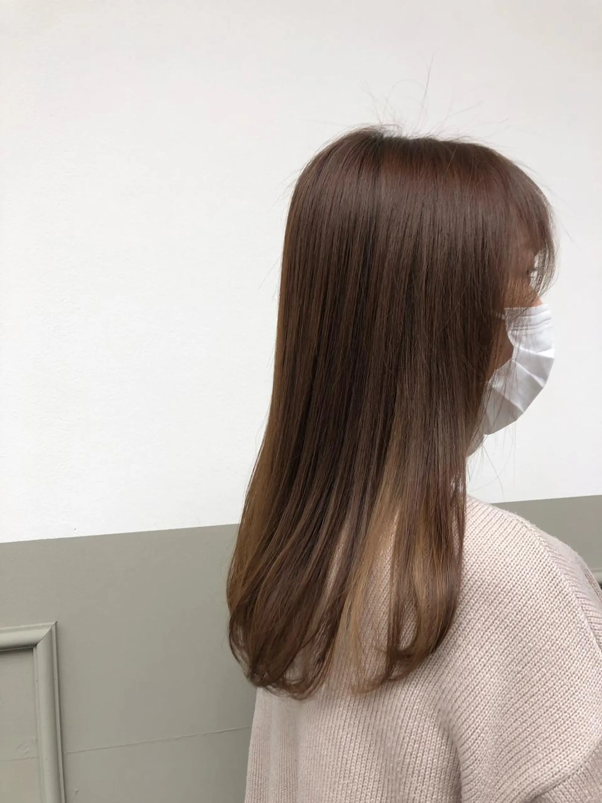 ロング カラー インナーカラー THE BALM🤎 沖田のマツエク・マツパデザイン