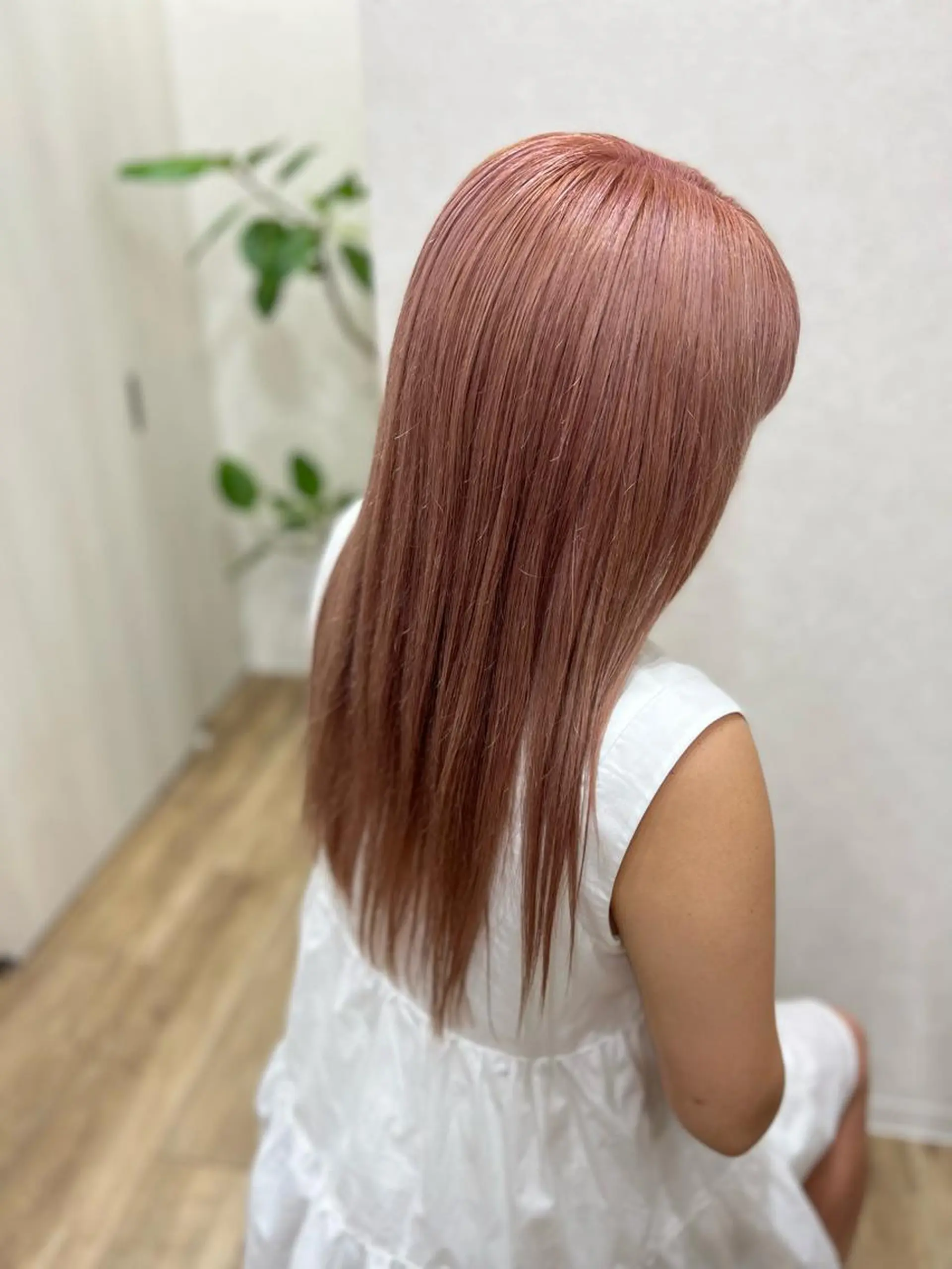 ロング カラー ピンクカラー 🍇おぐら めぐみ🍇のヘアスタイル