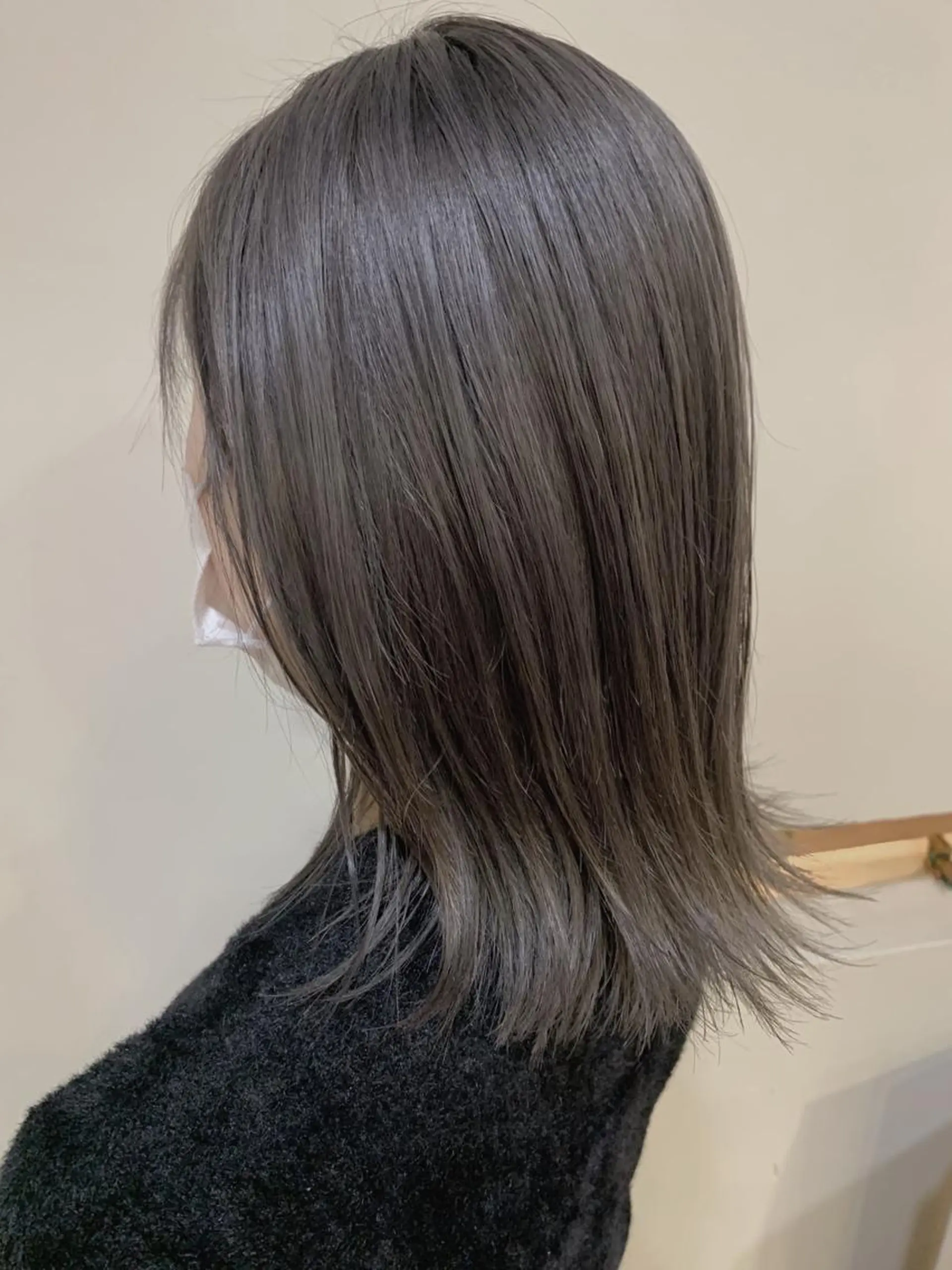 ミディアム カラー 店長/髪質改善/ ナチュラル/松若　優のヘアスタイル