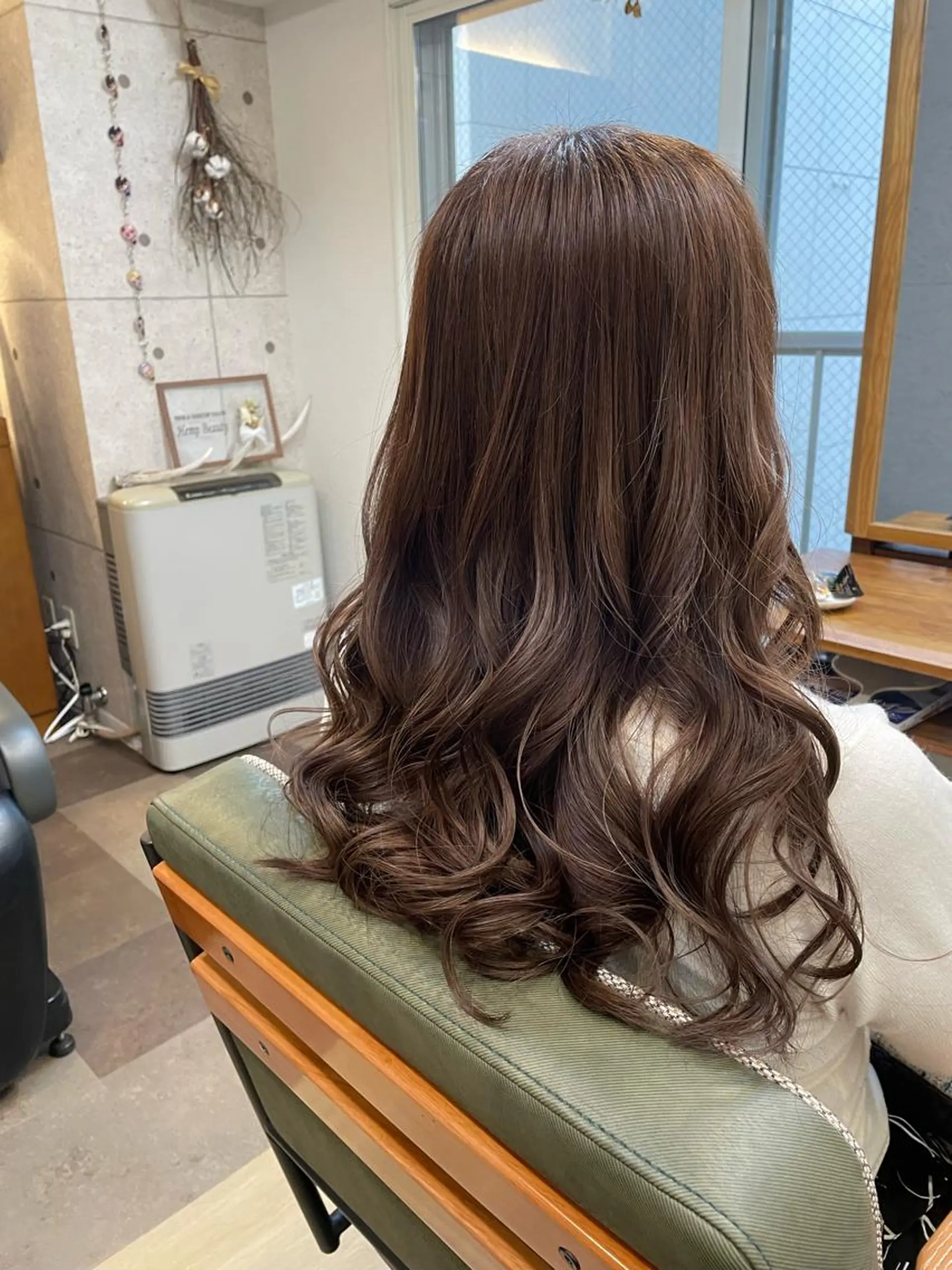 ロング ヘアアレンジ カット パーマ トリートメント HempBeauty 浅野アサミのヘアスタイル