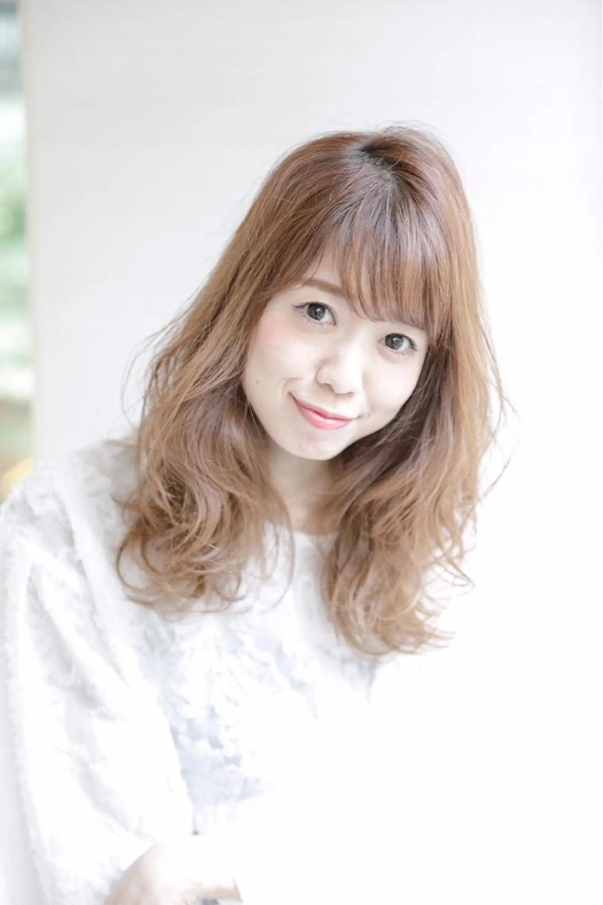 セミロング カット ヘアカラー トリートメント 日本橋人形町 コダカヒサヤのヘアスタイル