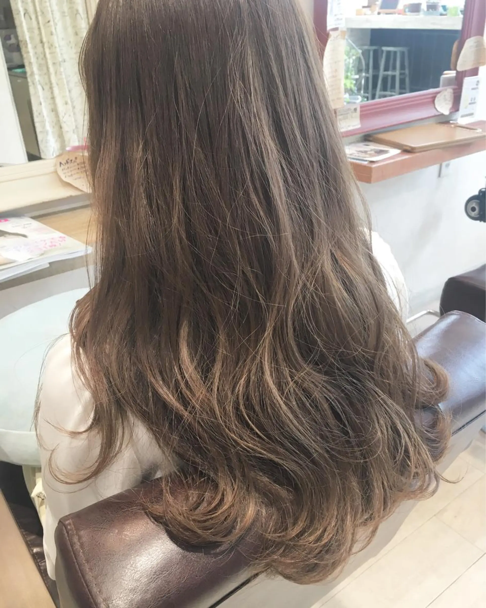 ロング カラー nakahara madokaのヘアスタイル