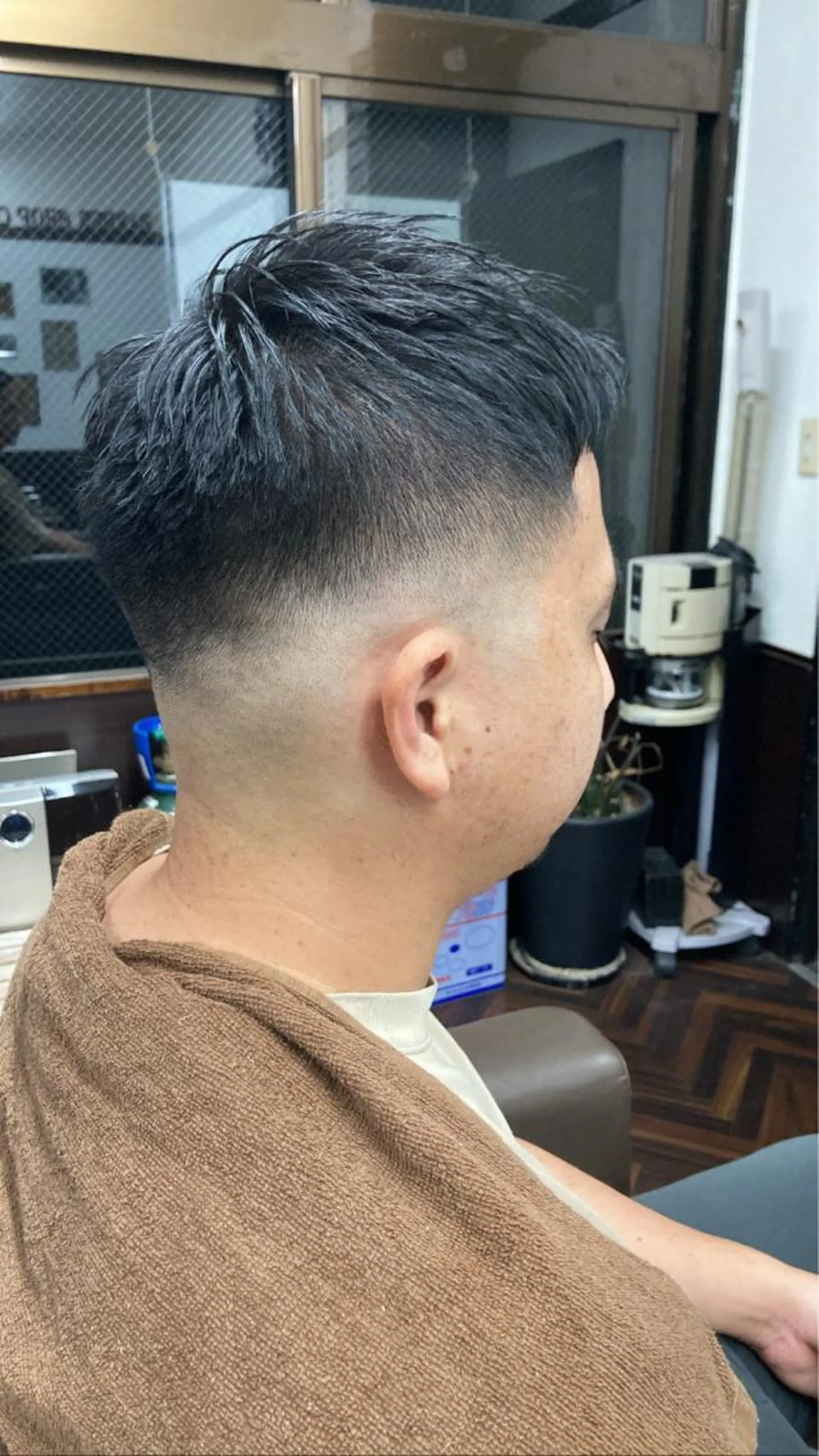 ショート メンズ フェードカット スキンフェード B.B.Cams西原店所属・無料モデル募集中‼️ 安座間💈のヘアスタイル