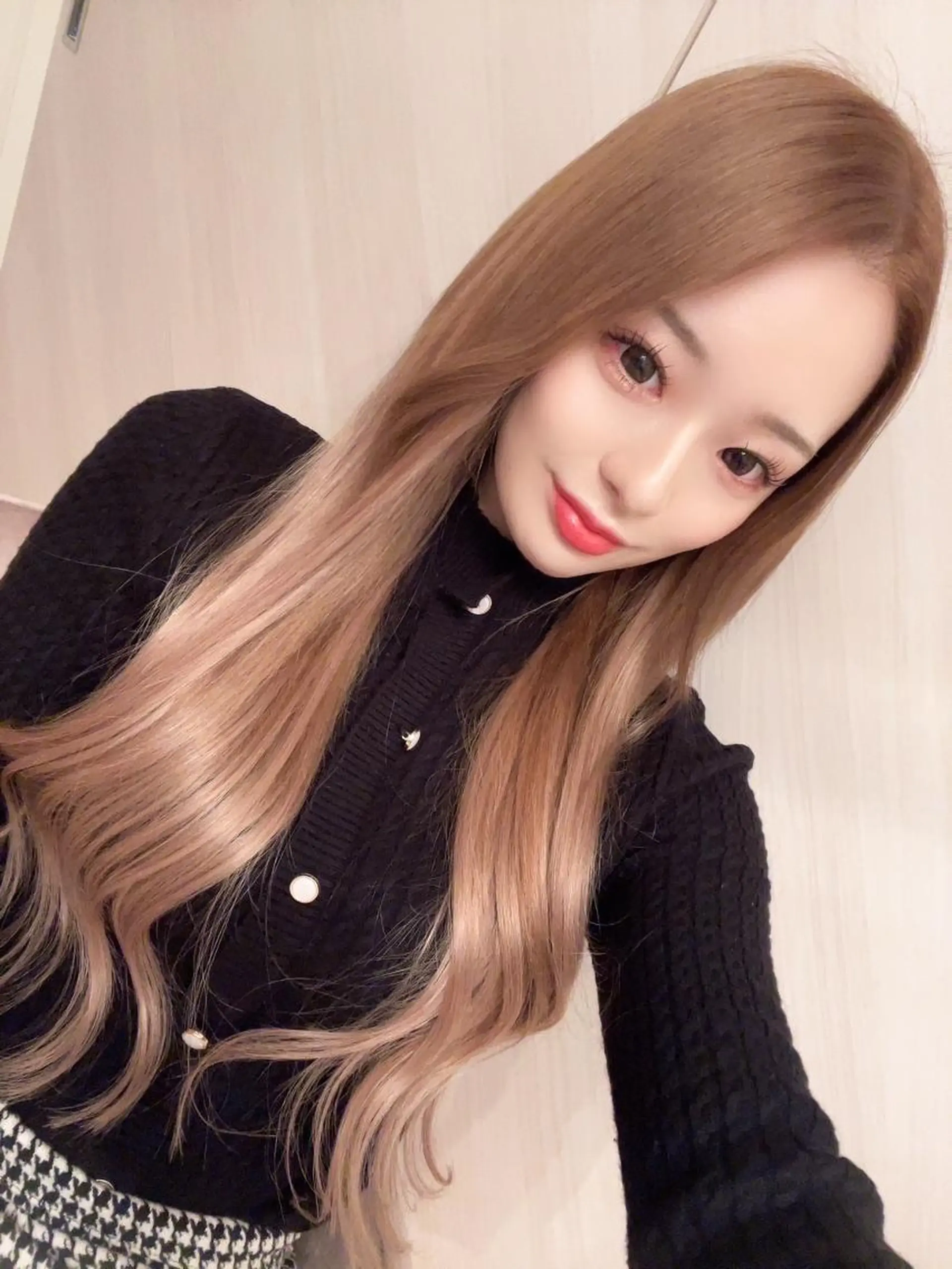 ロング カラー ヘアアレンジ シールエクステ バレイヤージュ ブリーチ ケアブリーチ ダブルカラー LIP 大阪本店 エクステ 堀谷和孝のヘアスタイル