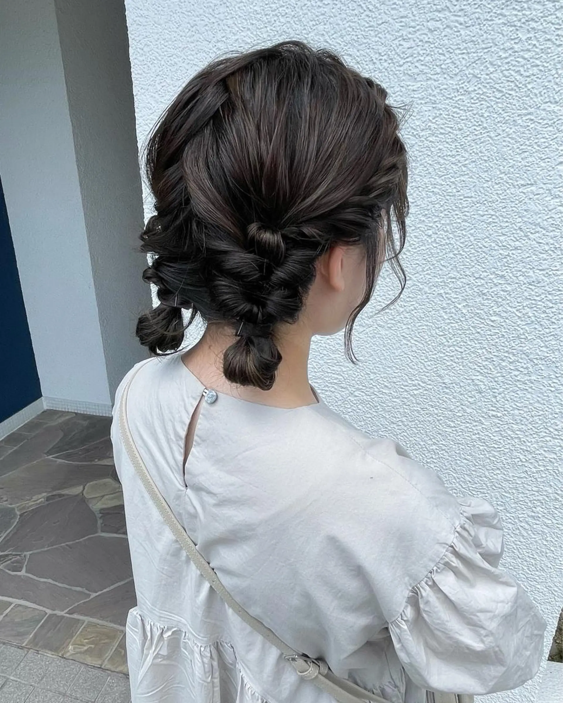 ミツキ/ 透明感カラー/セットのヘアスタイル