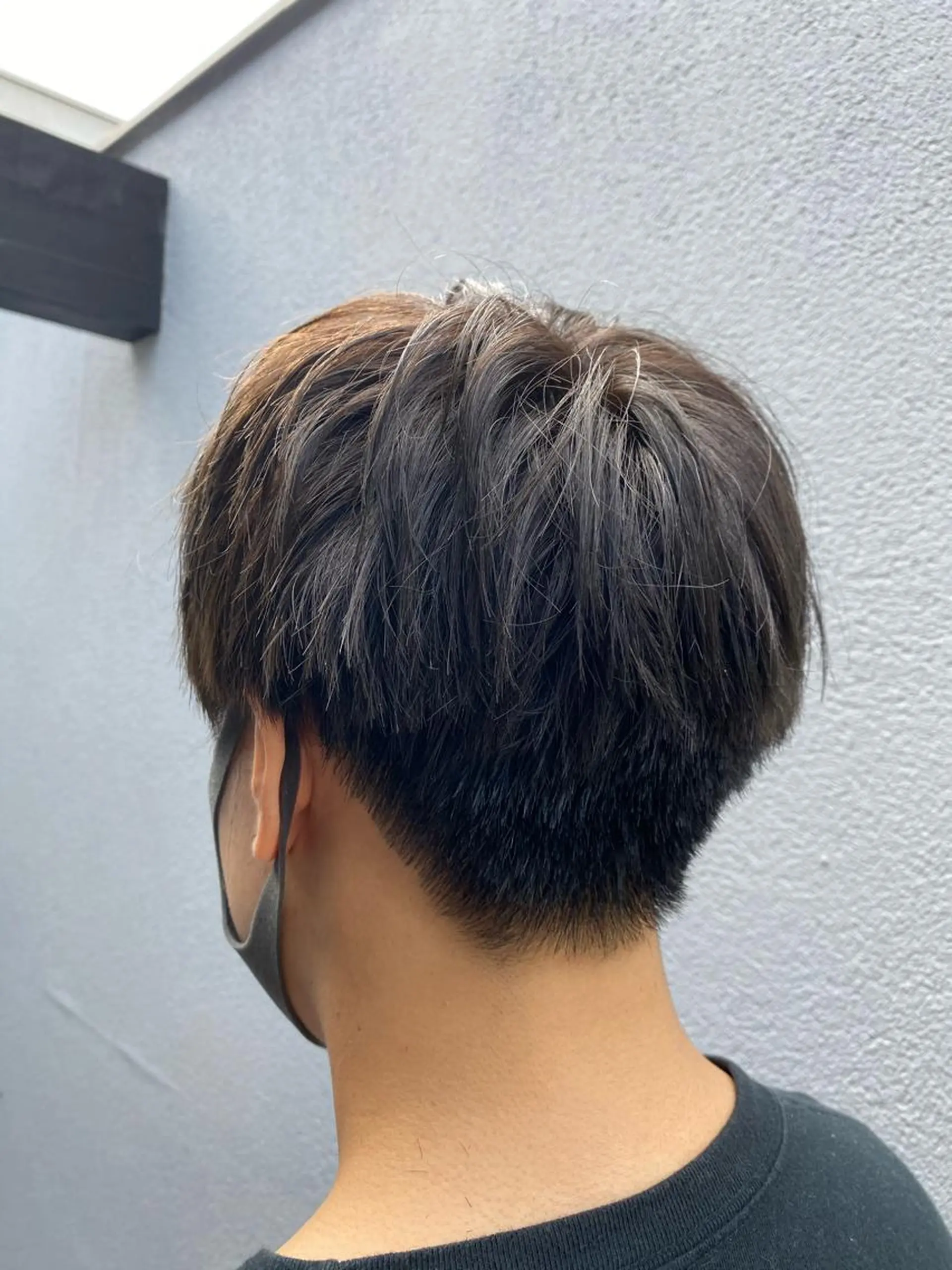 カラー メンズ アッシュ アッシュブラウン ブラウンカラー カット ヘアカラー トリートメント 丹生 滉太のヘアスタイル