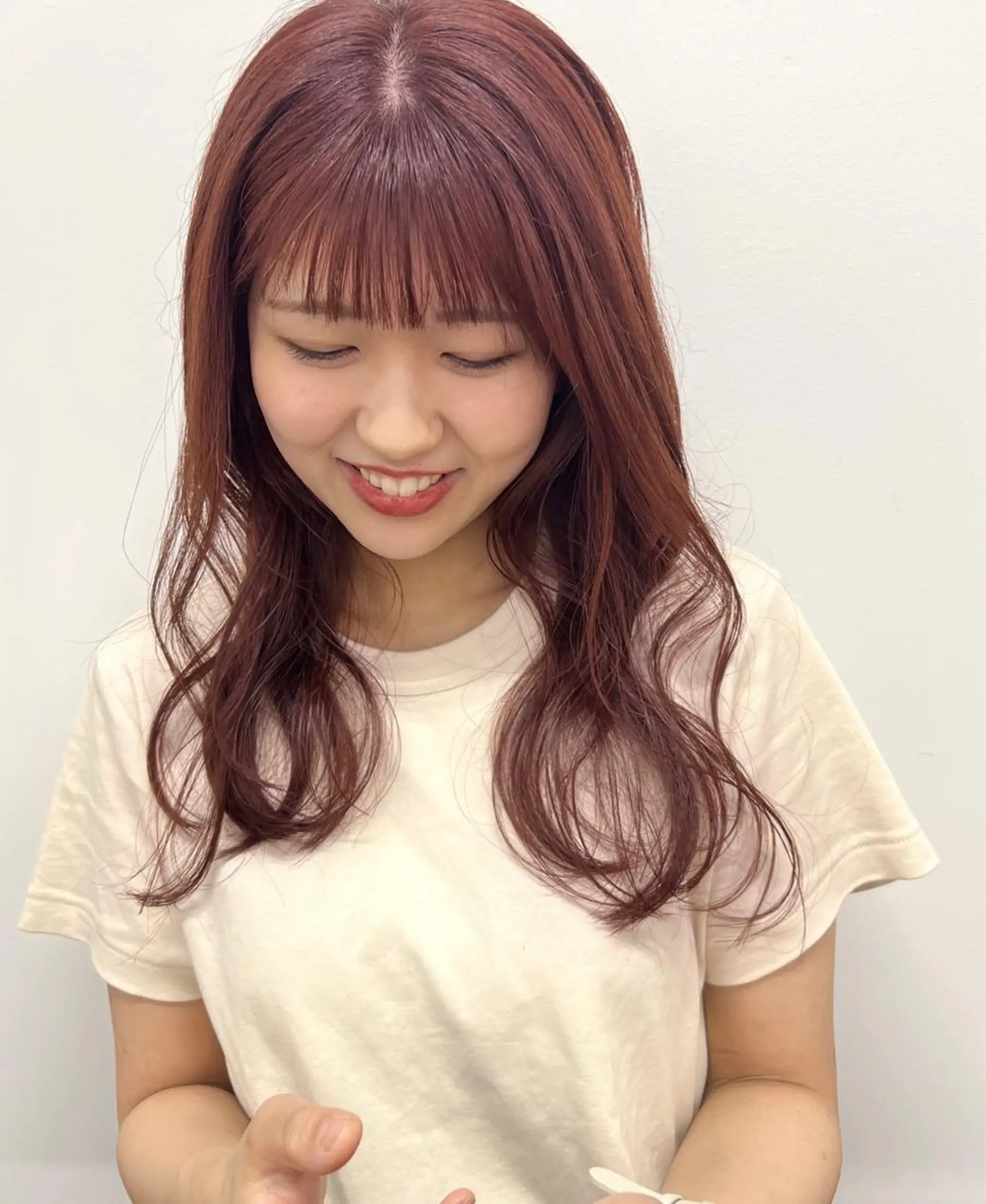 セミロング カット ヘアカラー トリートメント GO TODAY SHAiRE SALON 広島店所属・三輪 恭平のヘアスタイル