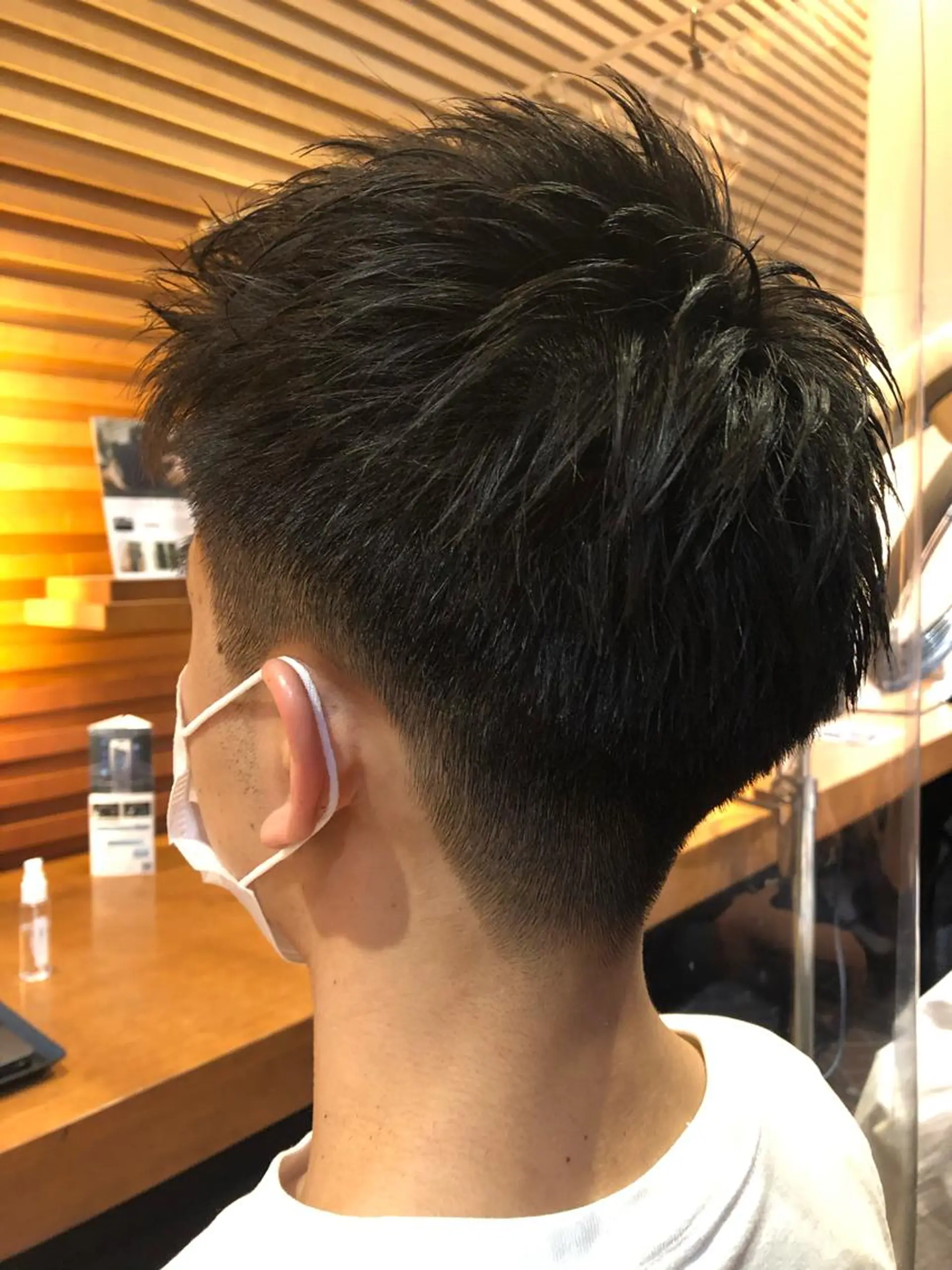 ショート メンズ 高山🐬髪質改善 池袋で縮毛矯正のヘアスタイル