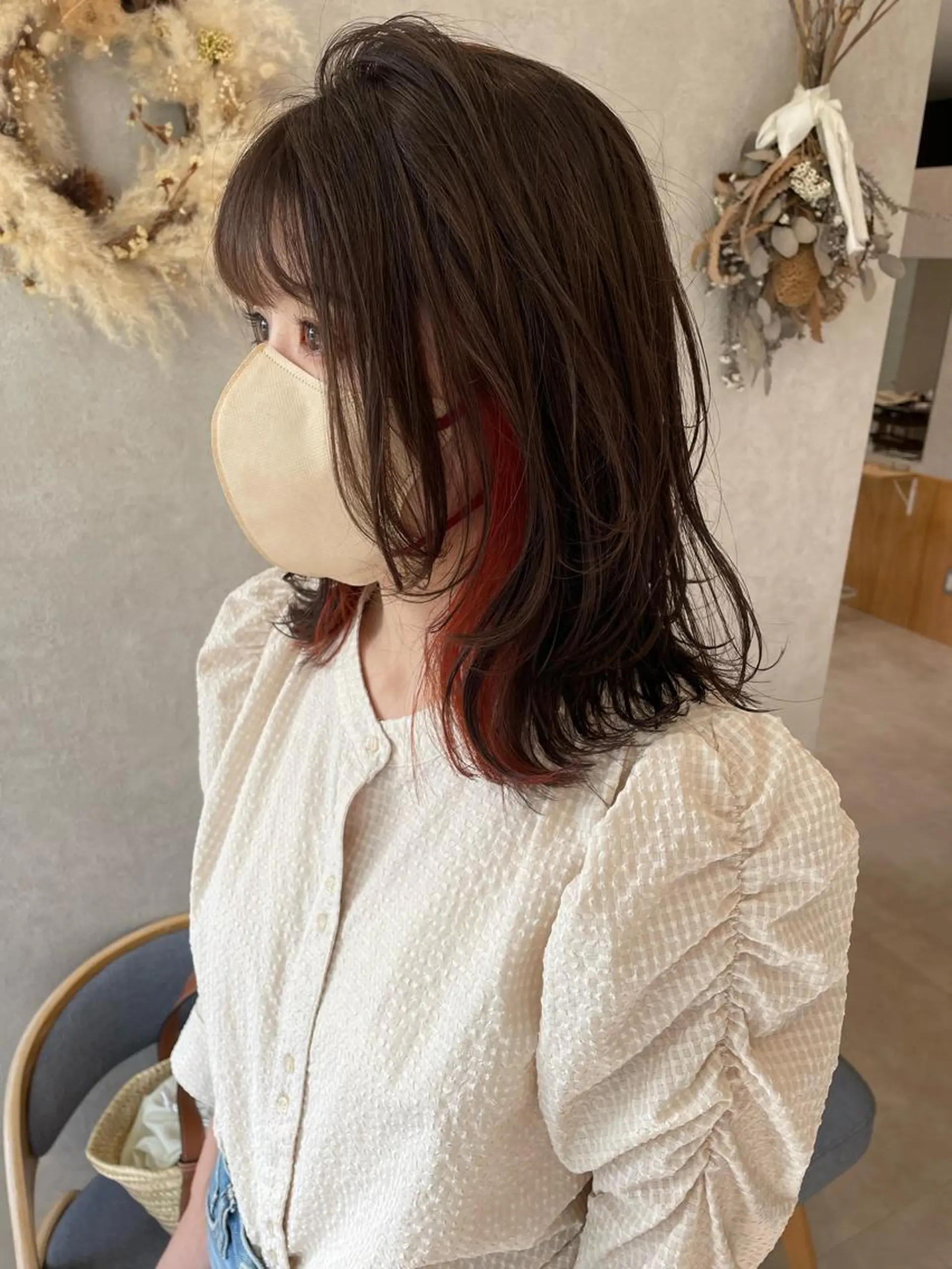 ミディアム ヘアカラー トリートメント TECHRISE刈谷所属・田中 大貴のヘアスタイル