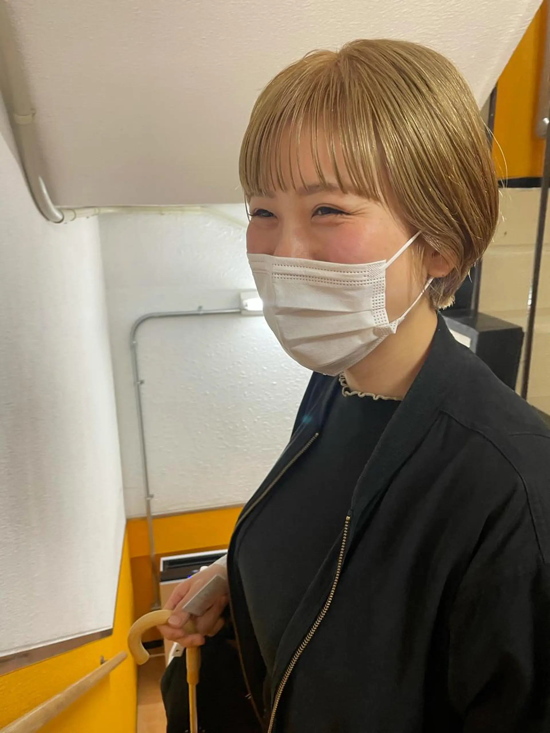 ショート カット ヘアカラー トリートメント さの あやねのヘアスタイル