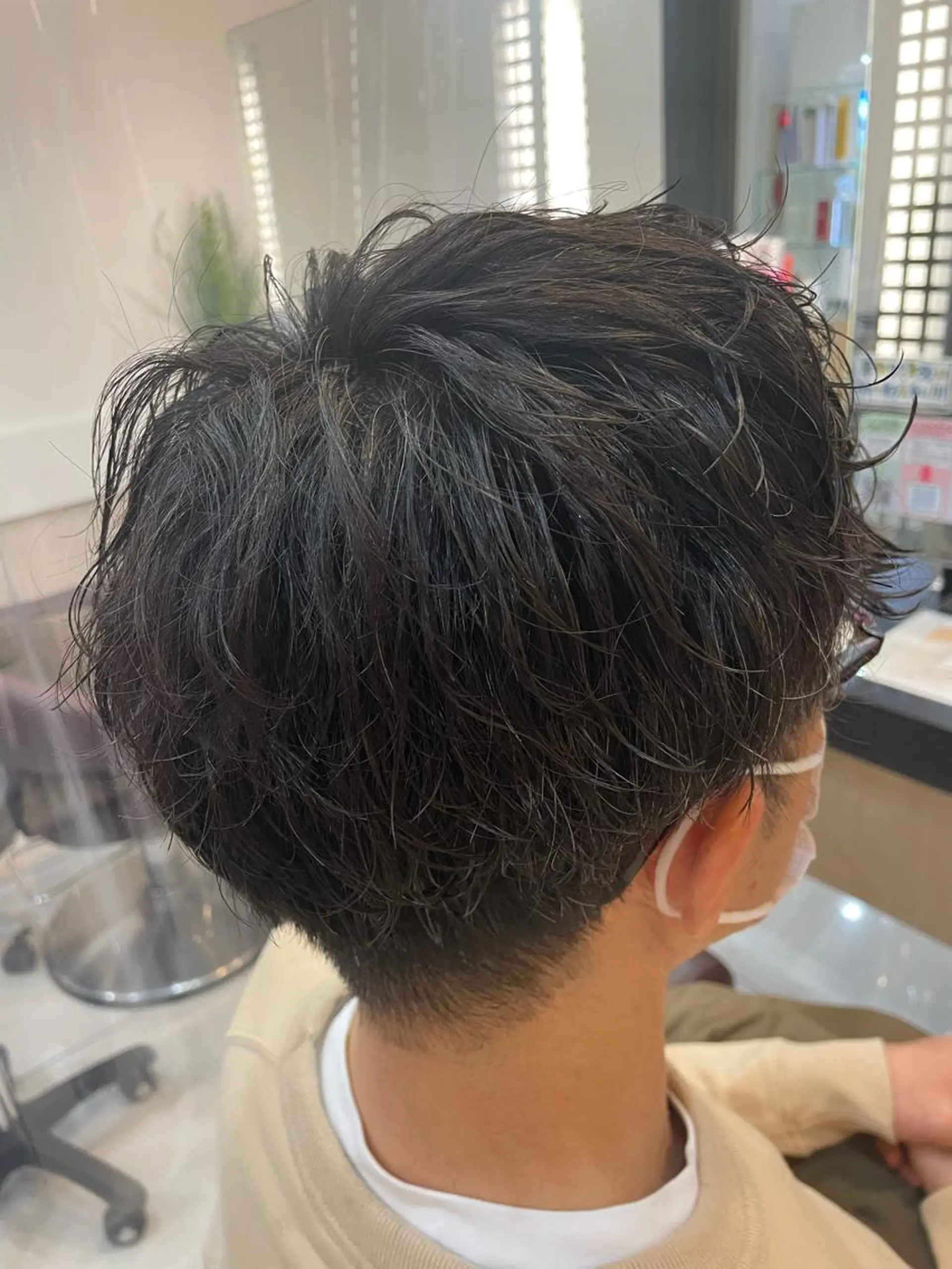 ショート パーマ メンズ カット パーマ リリー /Men's/パーマのヘアスタイル