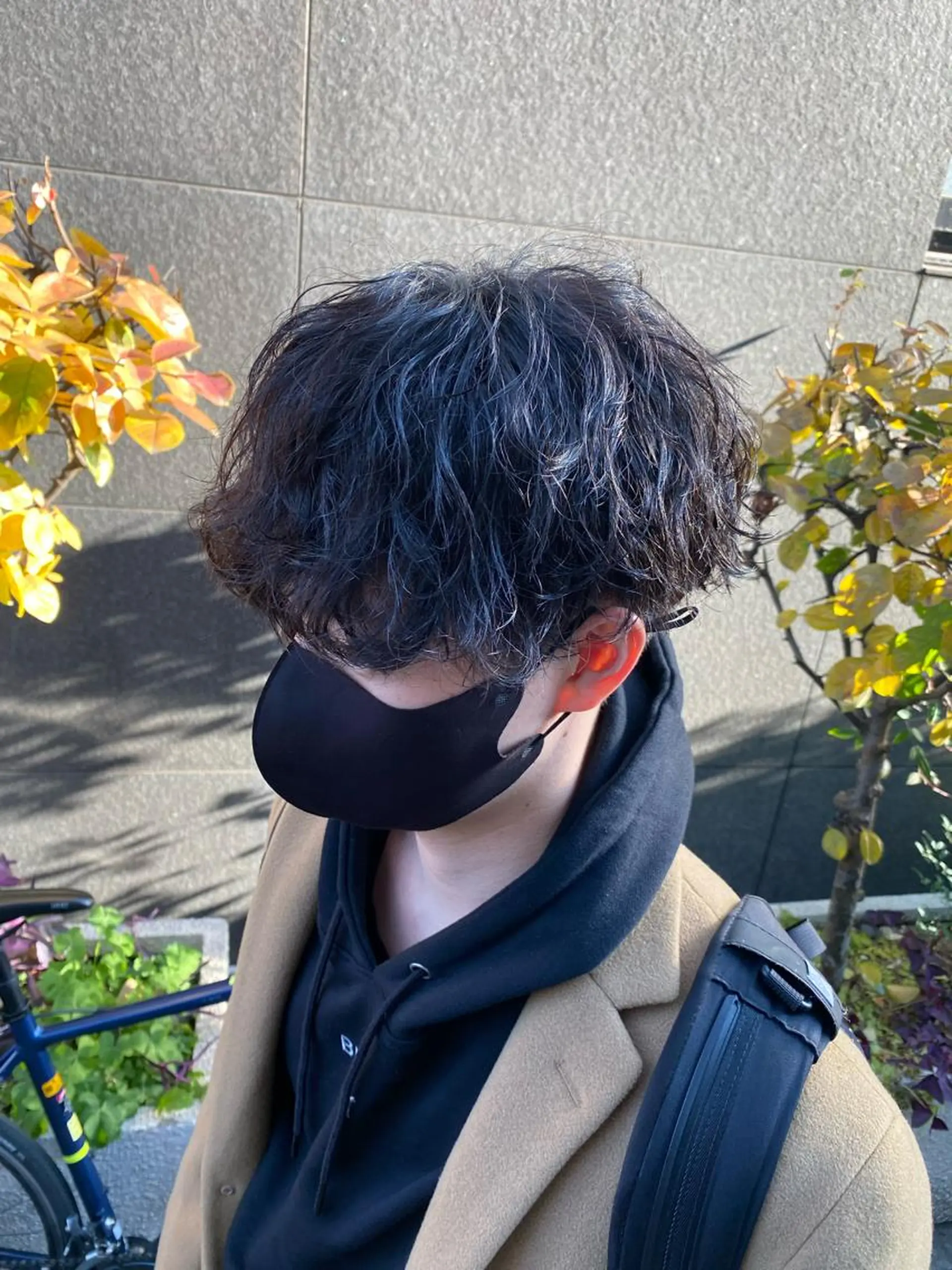 パーマ メンズ カット パーマ トリートメント ヘアセット メンズブリーチカラー /パーマ ごーた立川のヘアスタイル