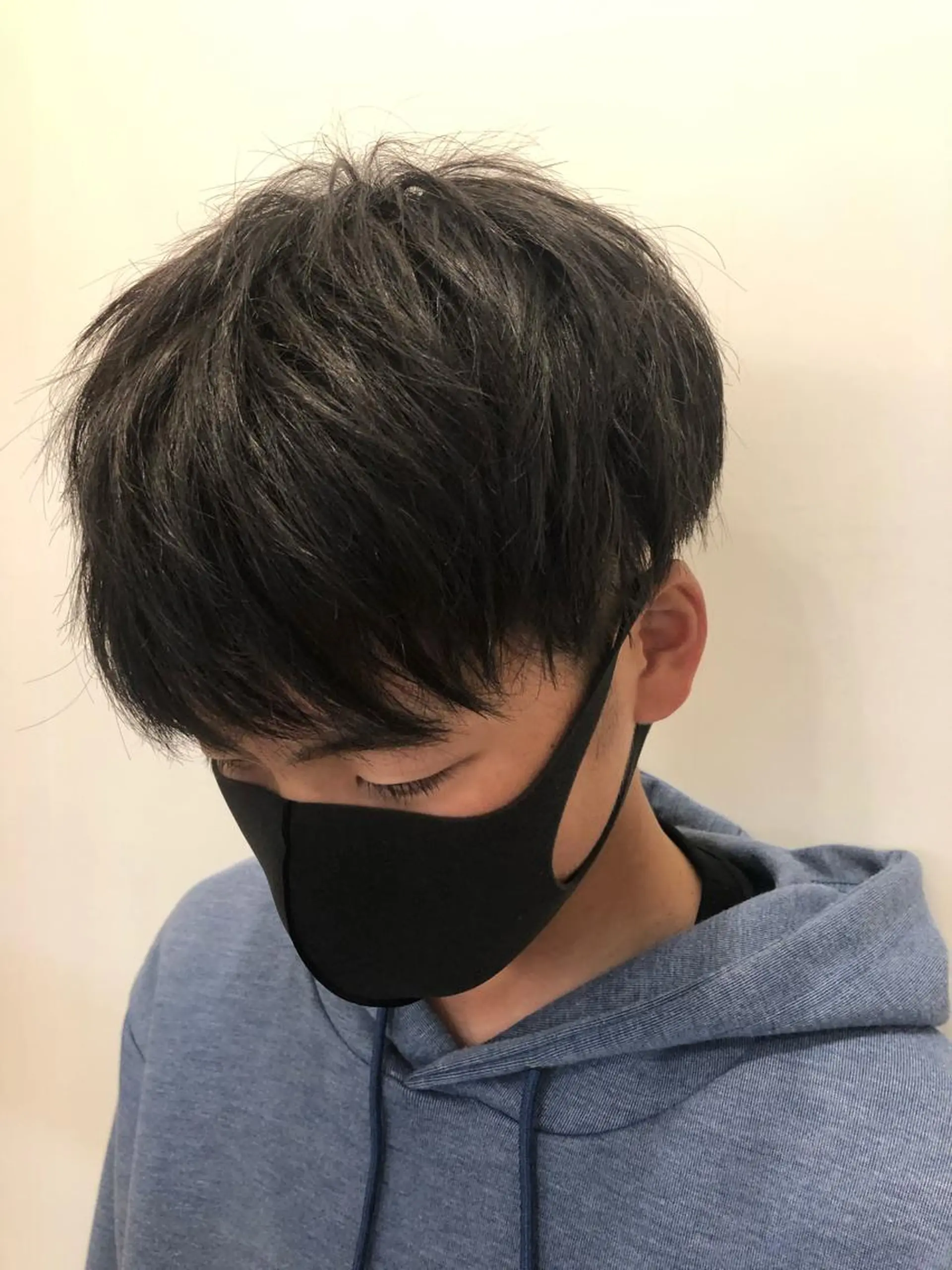 メンズ マッシュ ツーブロック カノエ 乃木店のヘアスタイル