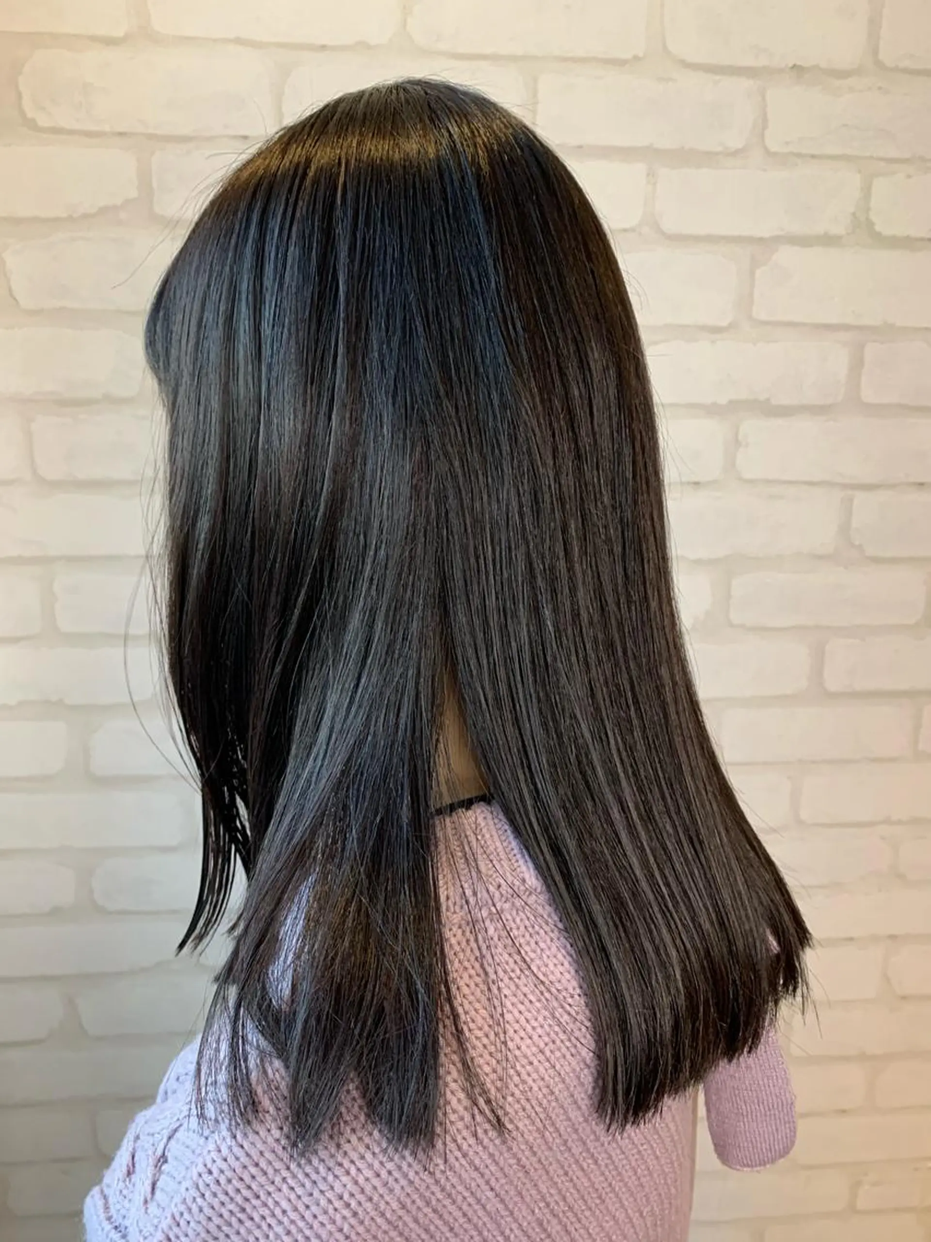 ロング 縮毛矯正 oasis川越店所属・秋葉 万柚子のヘアスタイル