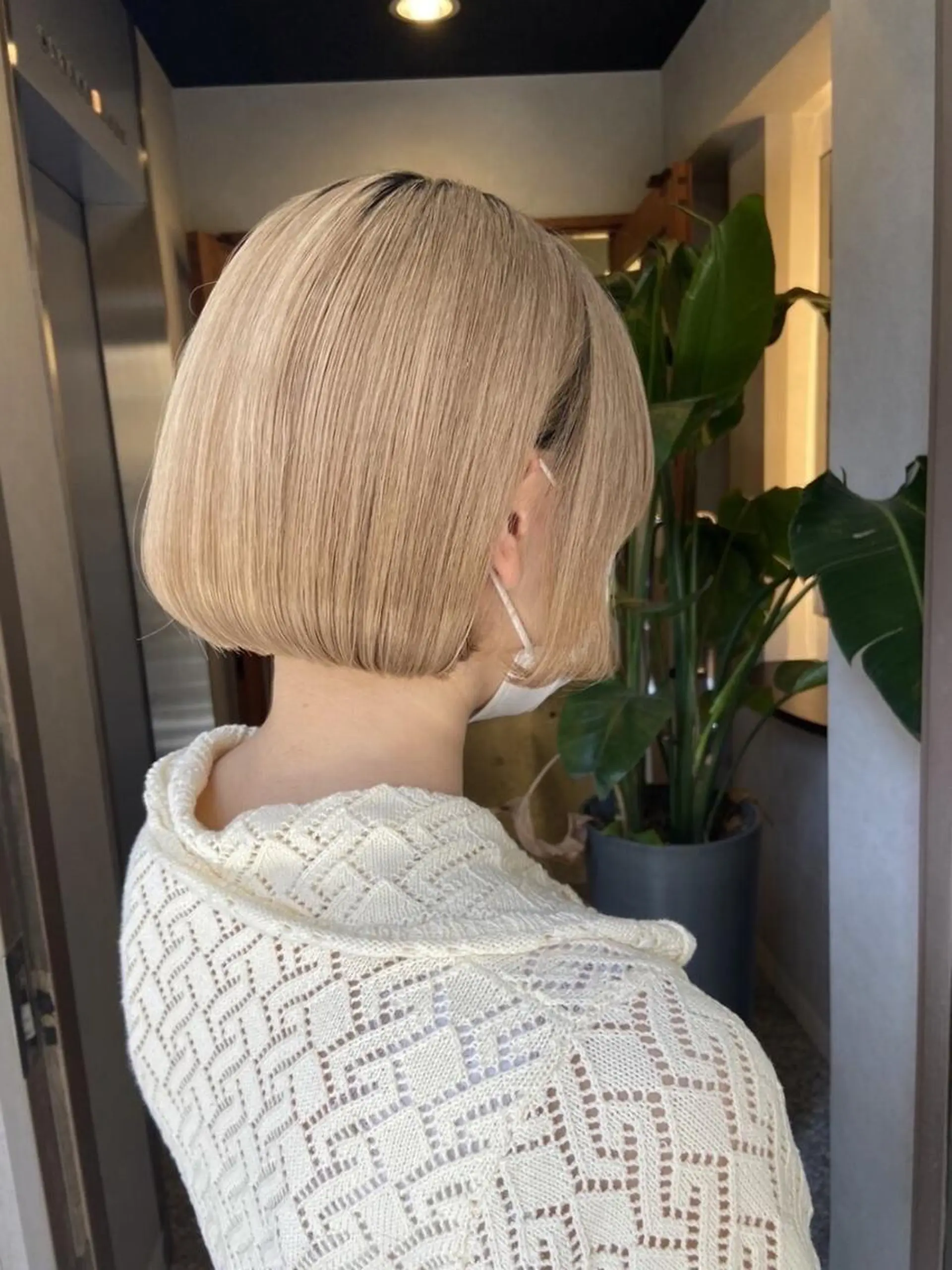 ロング カラー ブリーチ ブラウンカラー ショコラブラウン ダブルカラー ブリーチなしカラー TIGRE kamitoriのヘアスタイル