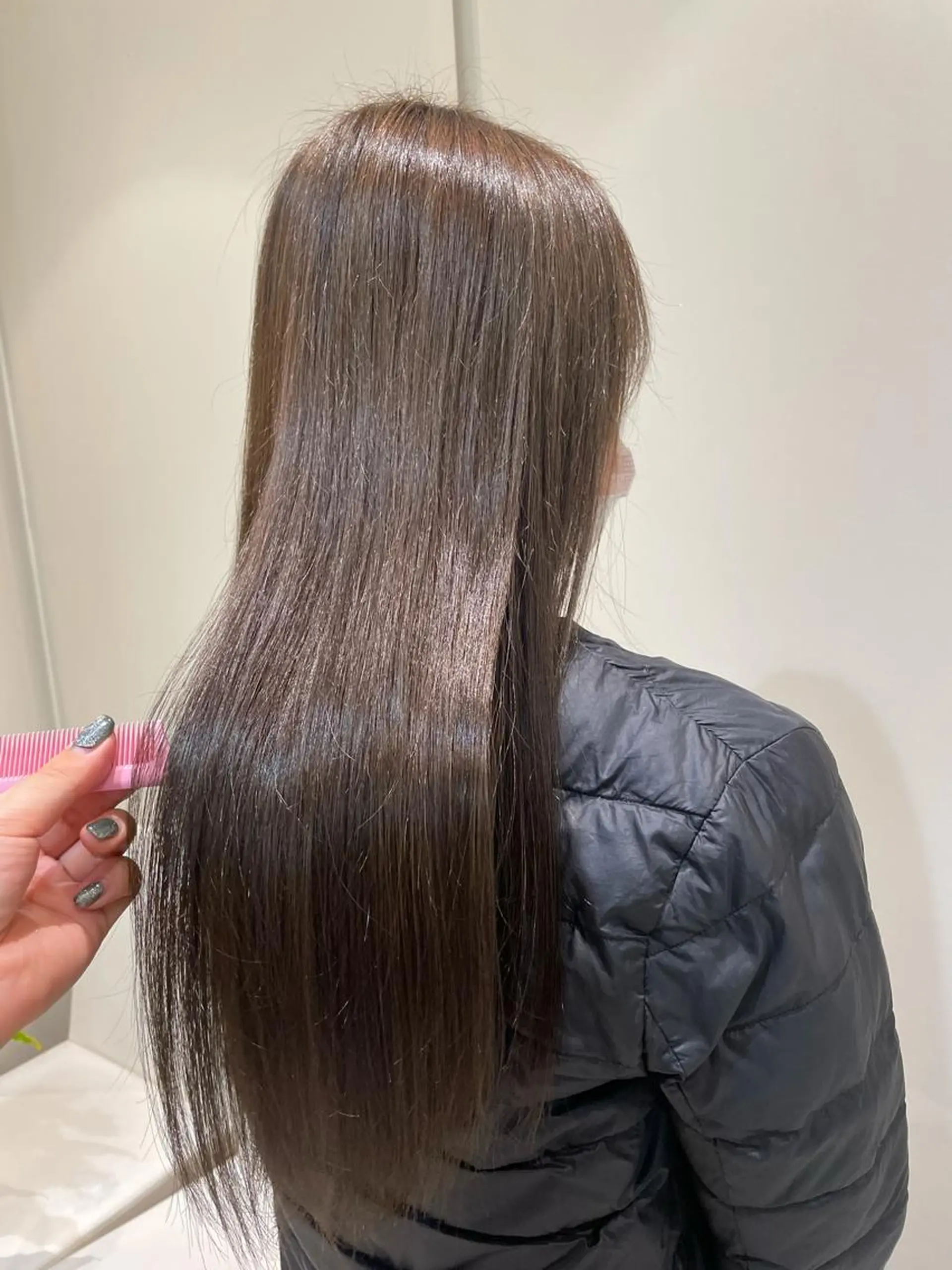 ロング カラー 韓国ヘアメイク🎀/ 縮毛矯正✨山本媛香のヘアスタイル