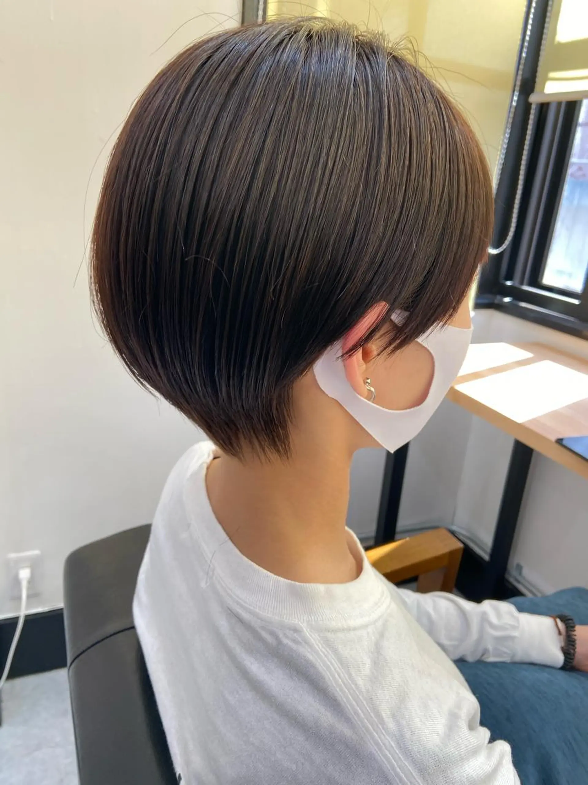 ショート ショートヘア カット 田中 あやなのヘアスタイル