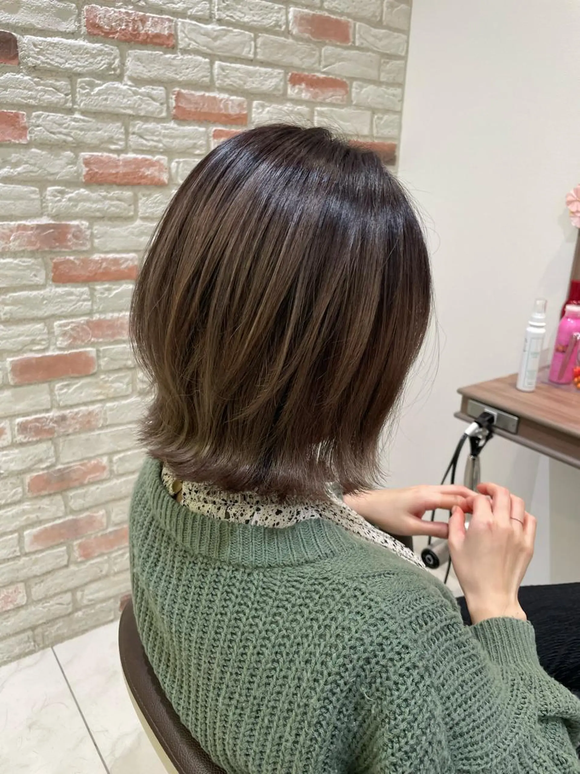 ショート カット ヘアカラー 縮毛矯正 美髪縮毛矯正/曲がる 縮毛矯正/佐野友尉のヘアスタイル