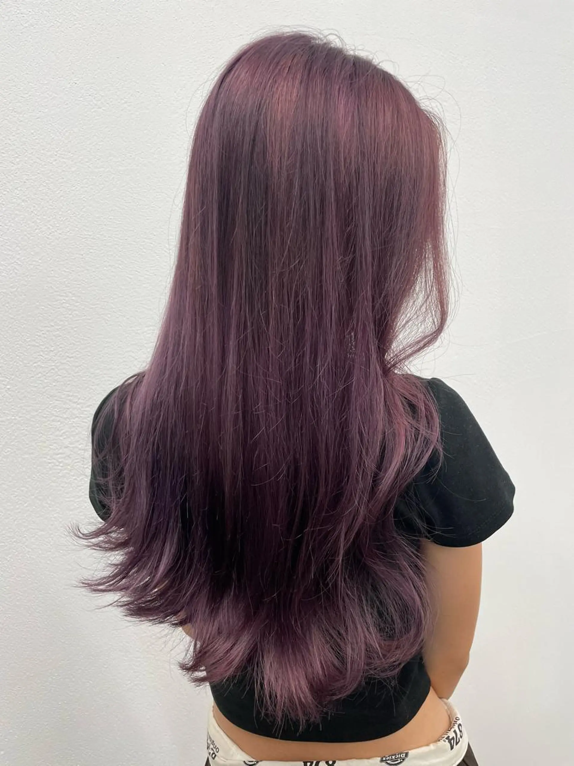 ロング カラー ハイトーンカラー🩵 指名多数💗横山聖奈のヘアスタイル