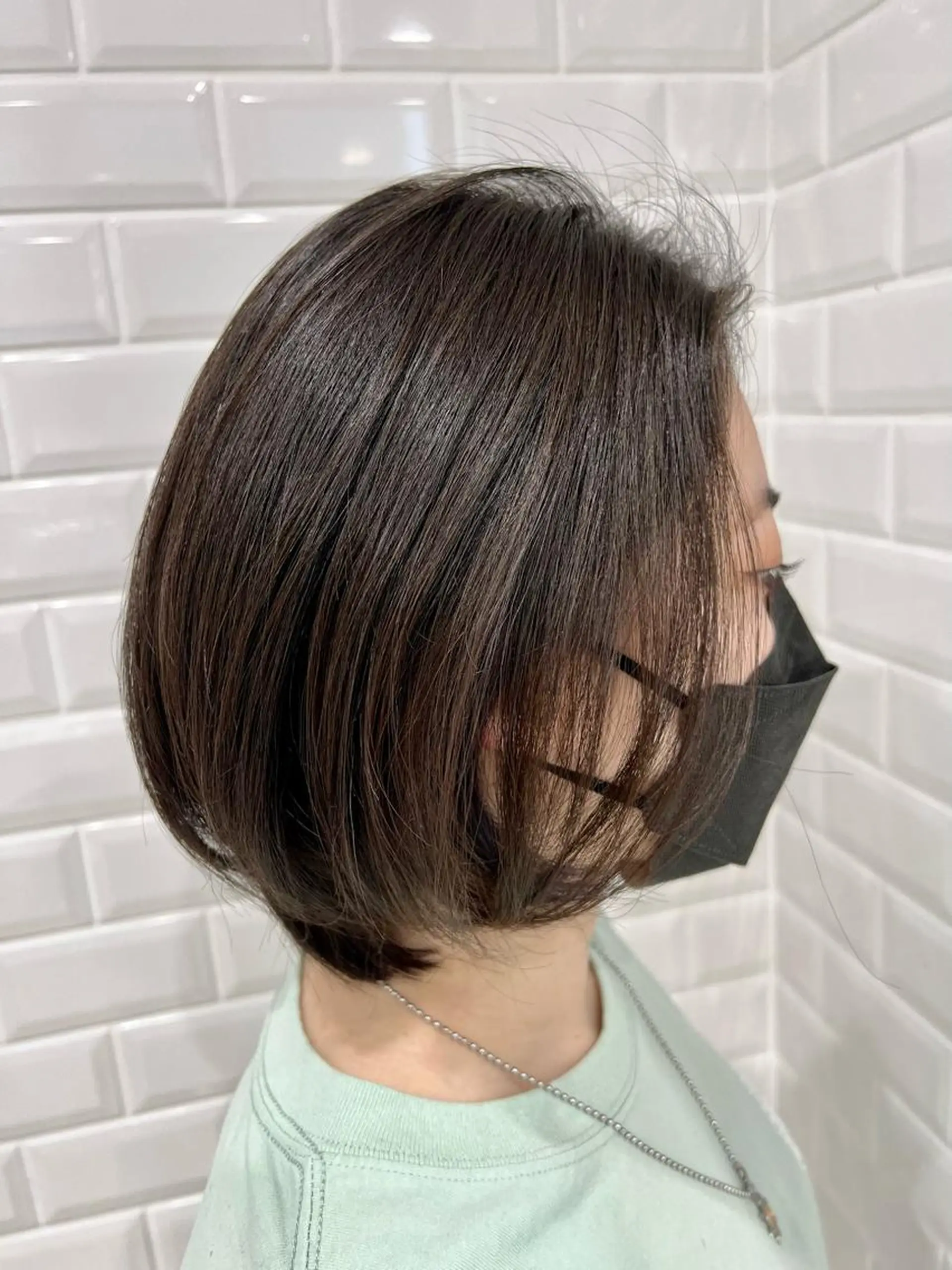 ショート ボブ SORA麻布十番店所属・細井 敦生のヘアスタイル