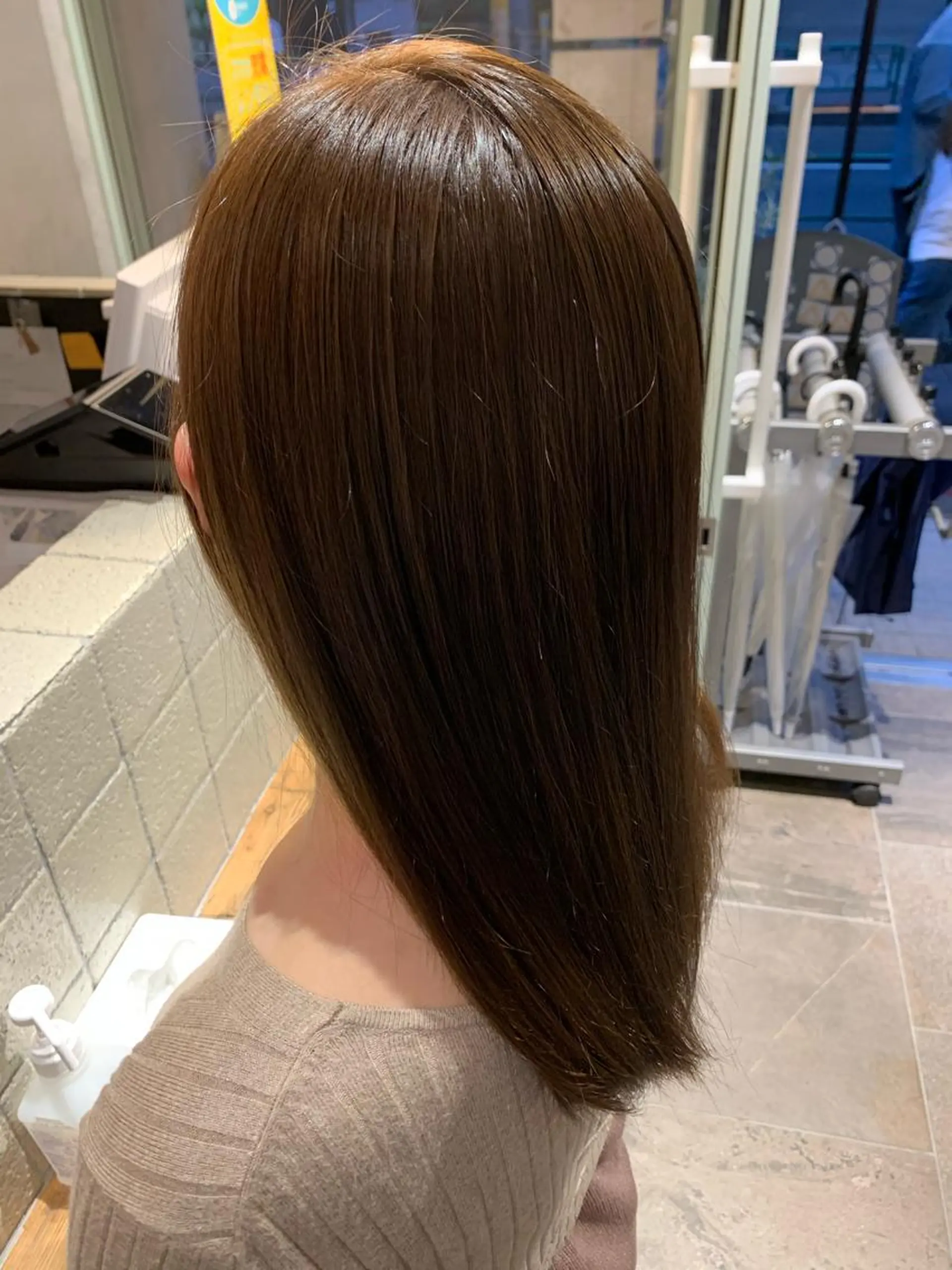 セミロング レイヤー/メンズ /髪質改善　廣島公平のヘアスタイル